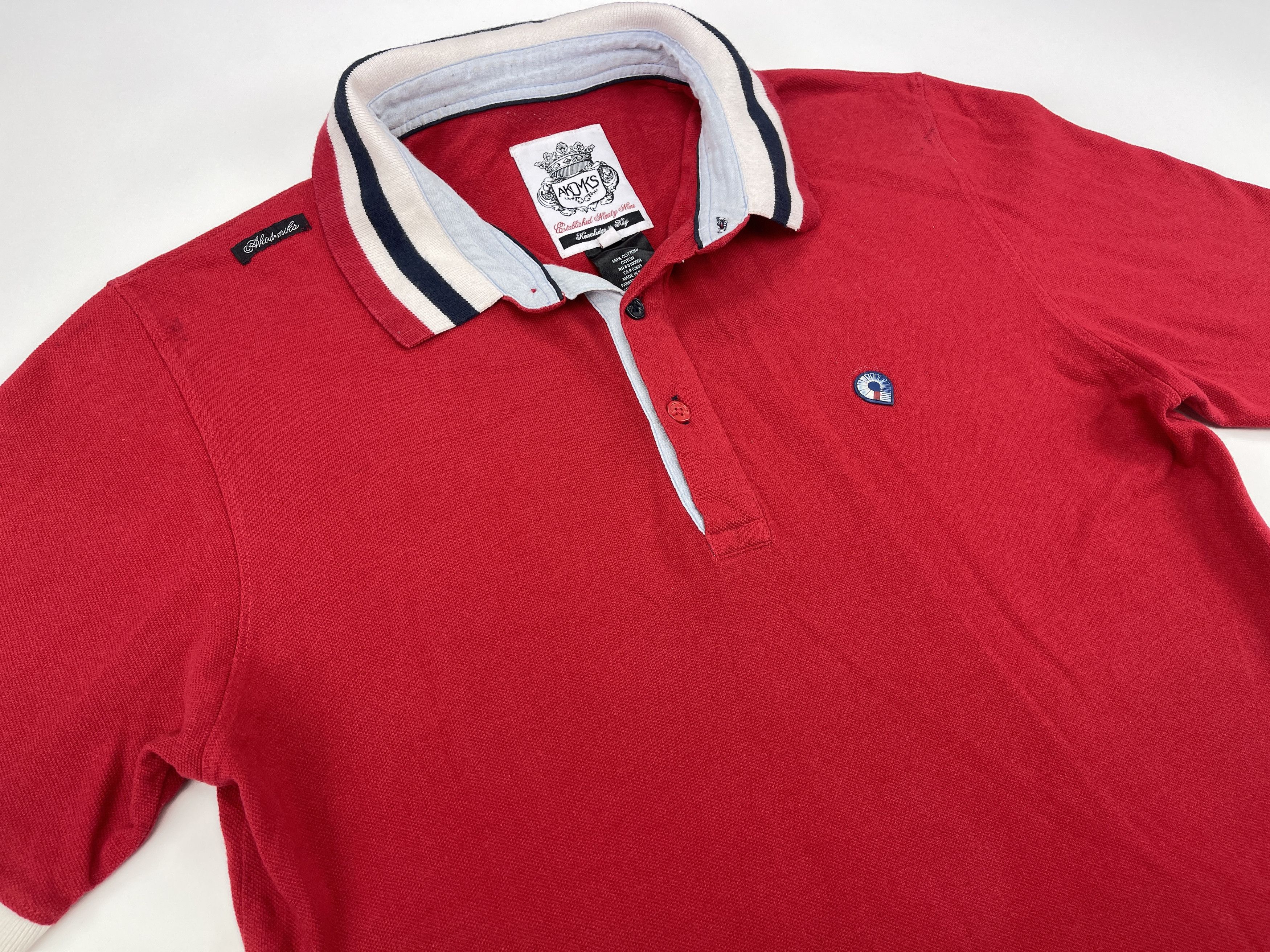 Akademiks Akademiks t-shirt, vintage hip hop polo shirt, 90s hip-hop L Size US L / EU 52-54 / 3 - 5 Thumbnail
