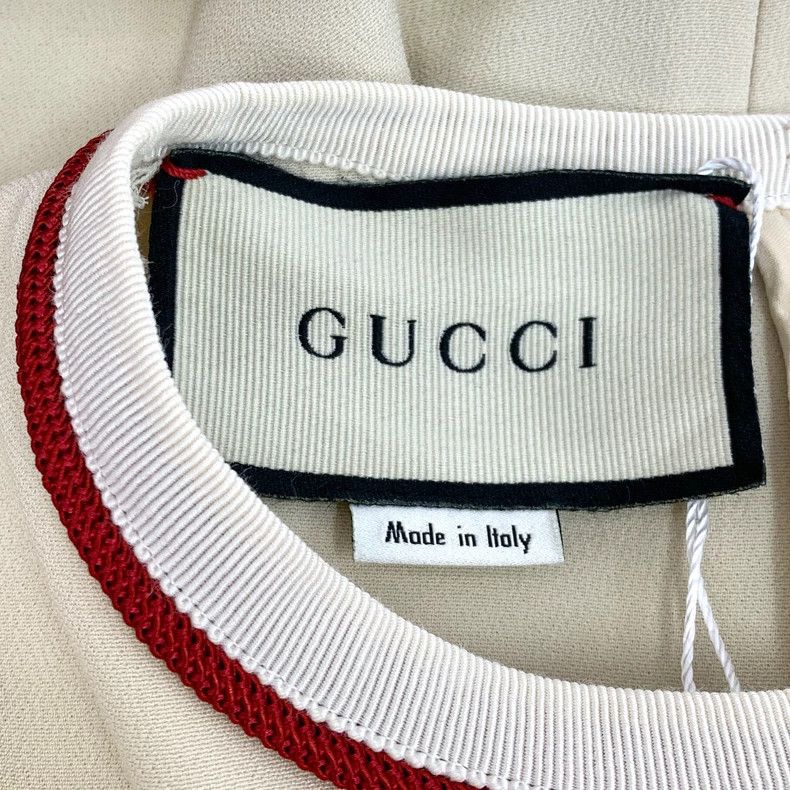 Gucci Gucci Round-neck sleeveless dress with beige trim Size XS / US 0-2 / IT 36-38 - 5 Thumbnail