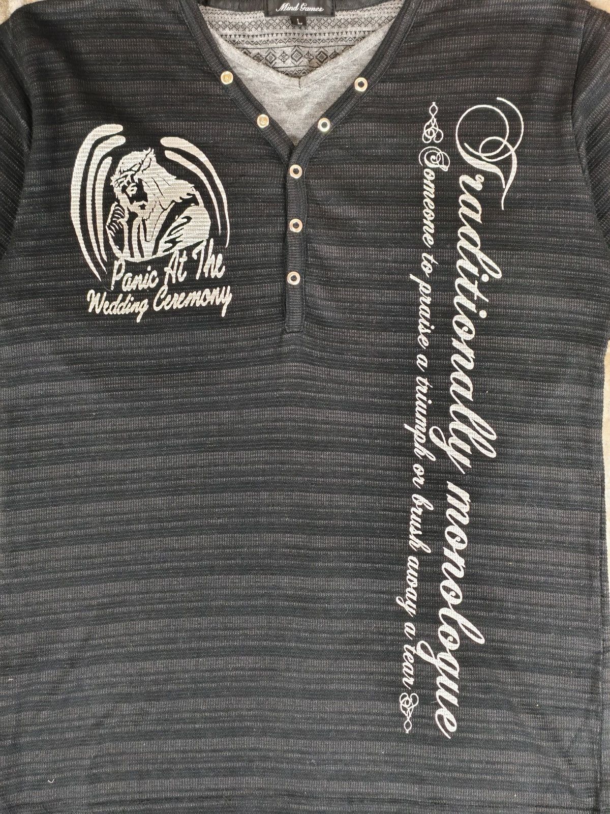 Japanese Brand × Le Grande Bleu (L.G.B.) Japanese Mind Games Poem T-Shirt Size US L / EU 52-54 / 3 - 4 Thumbnail