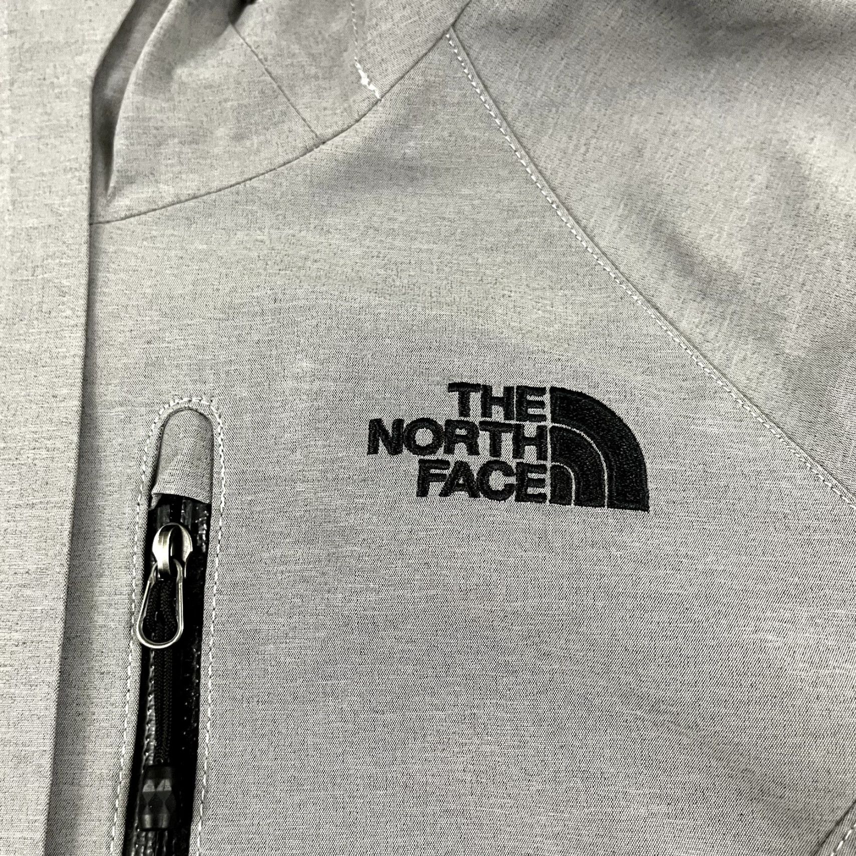 The North Face The North Face Jacket Womens XS Gray Goretex Dyrzzle Raincoat Hiking Hooded L/S Size L / US 10 / IT 46 - 3 Thumbnail