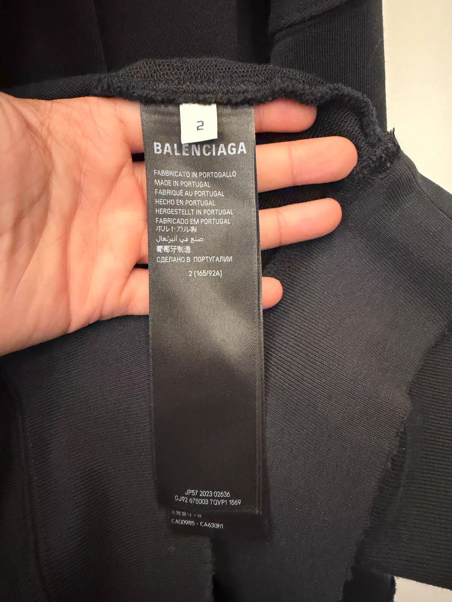 Balenciaga Balenciaga Distressed Logo Hoodie Size 2 New Size M / US 6-8 / IT 42-44 - 4 Thumbnail