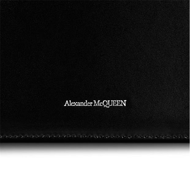 Alexander McQueen o1g2r1mq0824 Size: OS / Biker Small Skull Bag Black Silver Size ONE SIZE - 3 Thumbnail