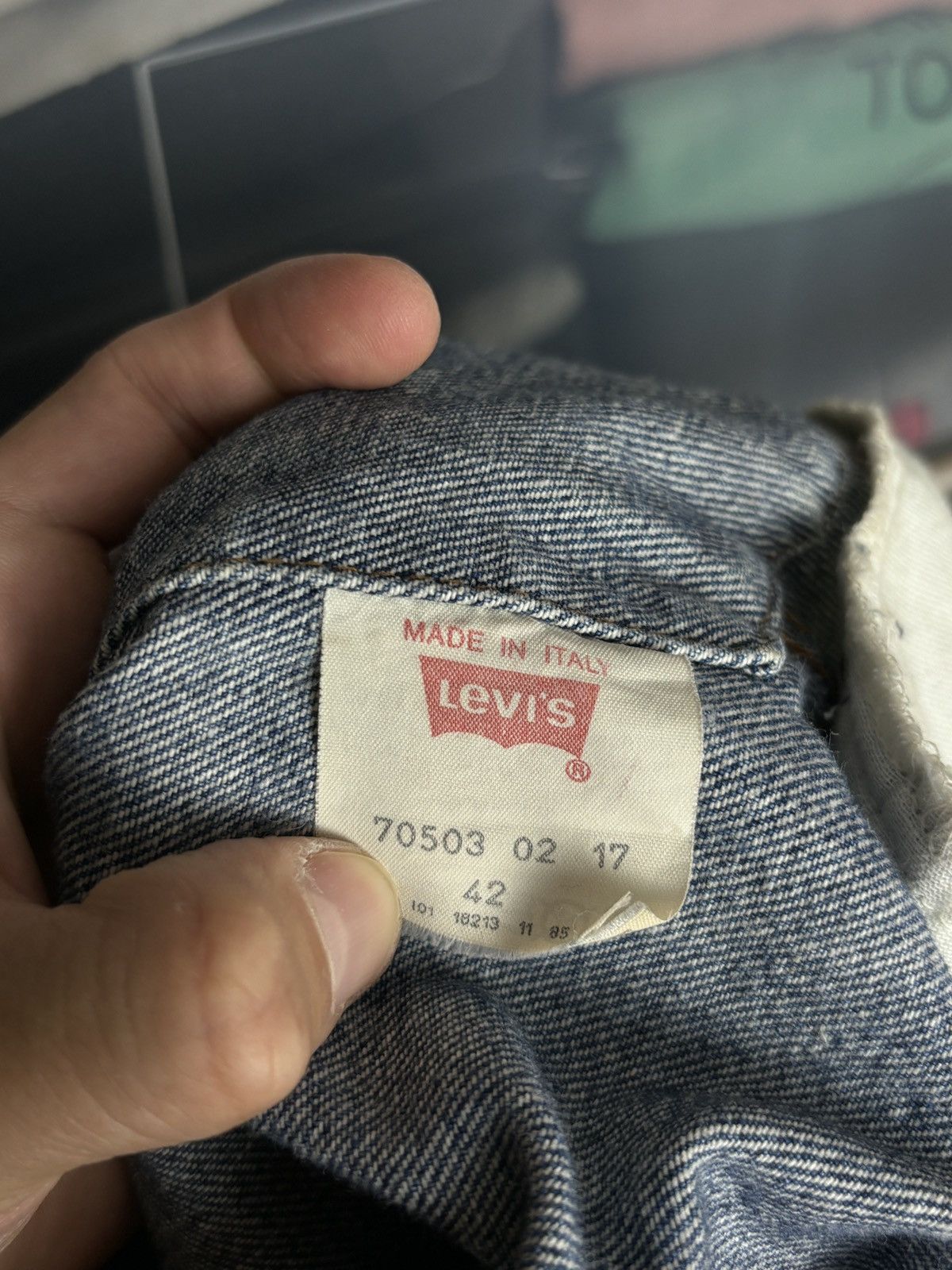 Levi's × Vintage Levi’s Vintage Denim Jacket Size M / US 6-8 / IT 42-44 - 7 Thumbnail