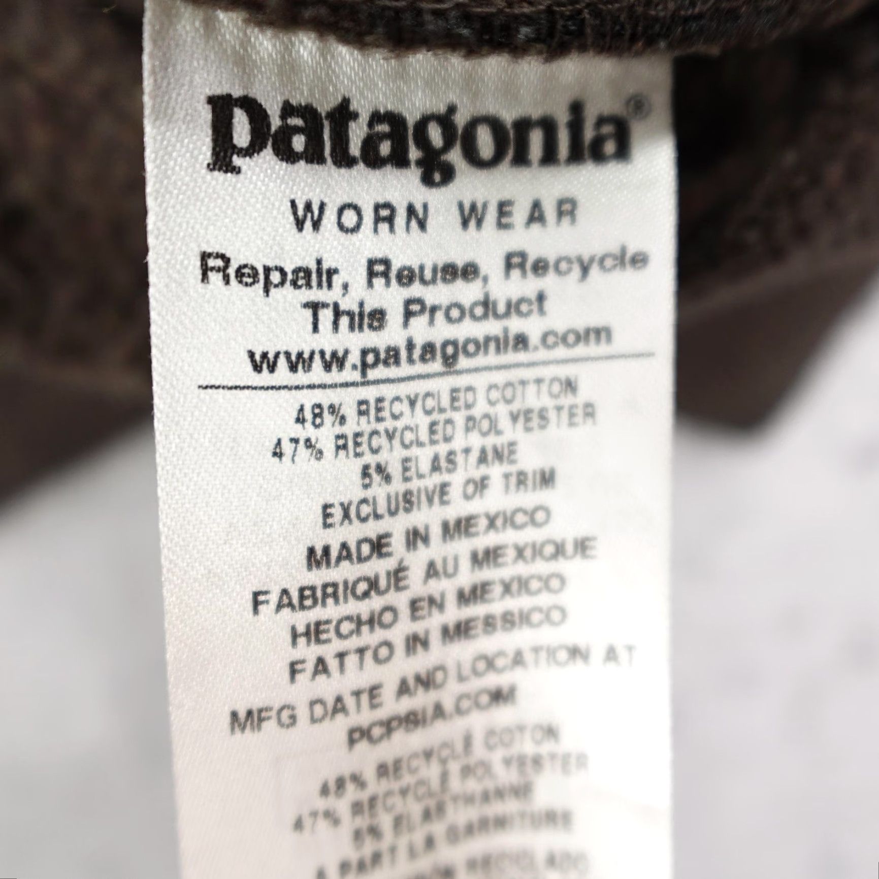 Patagonia Patagonia Hoodie Mens Medium Brown Text Logo Uprisal Hoody Pullover Sweatshirt Size US M / EU 48-50 / 2 - 6 Thumbnail