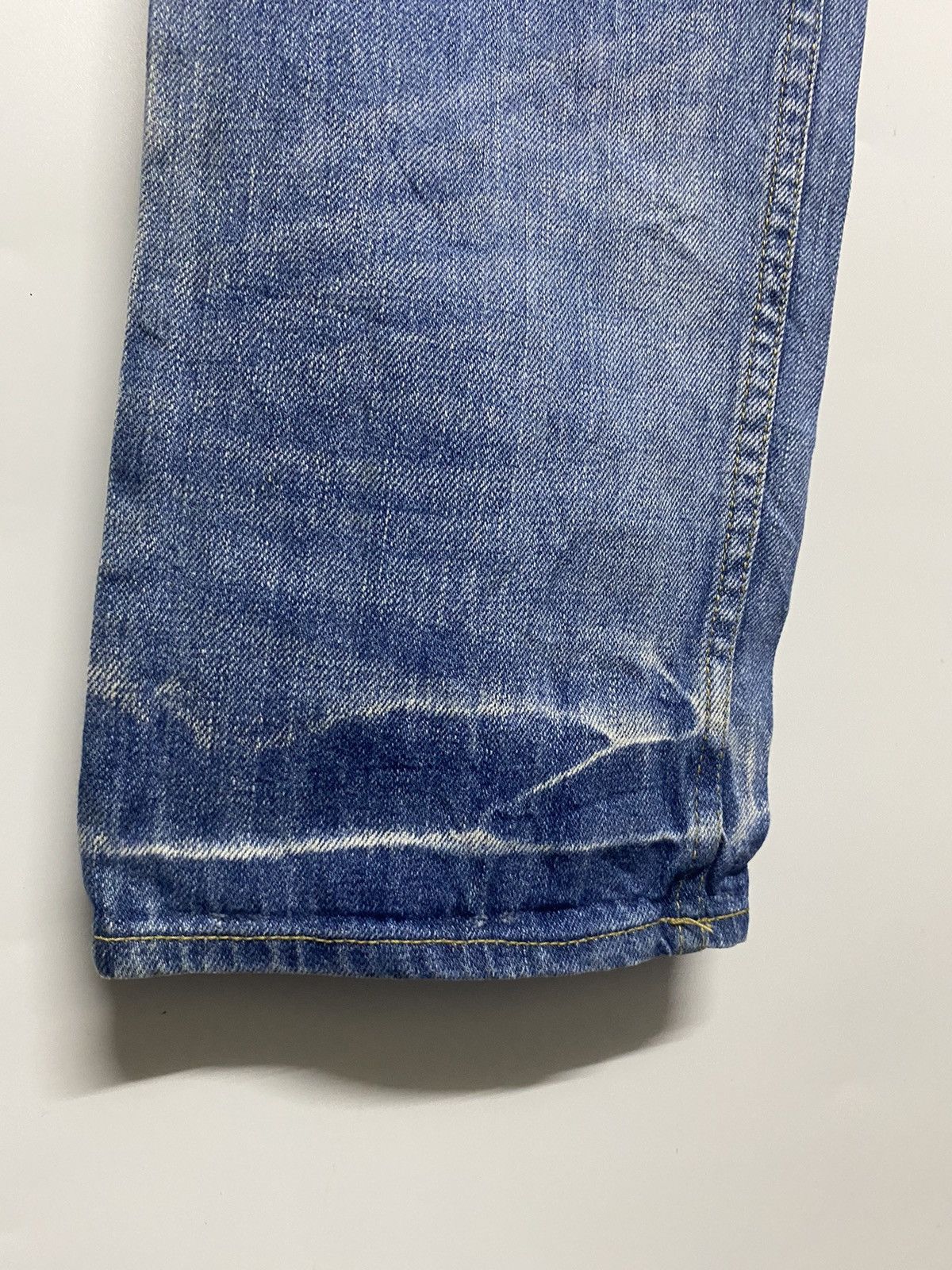 Japanese Brand Japanese Brand Distressed Root Three Jeans Denim Size US 34 / EU 50 - 10 Thumbnail