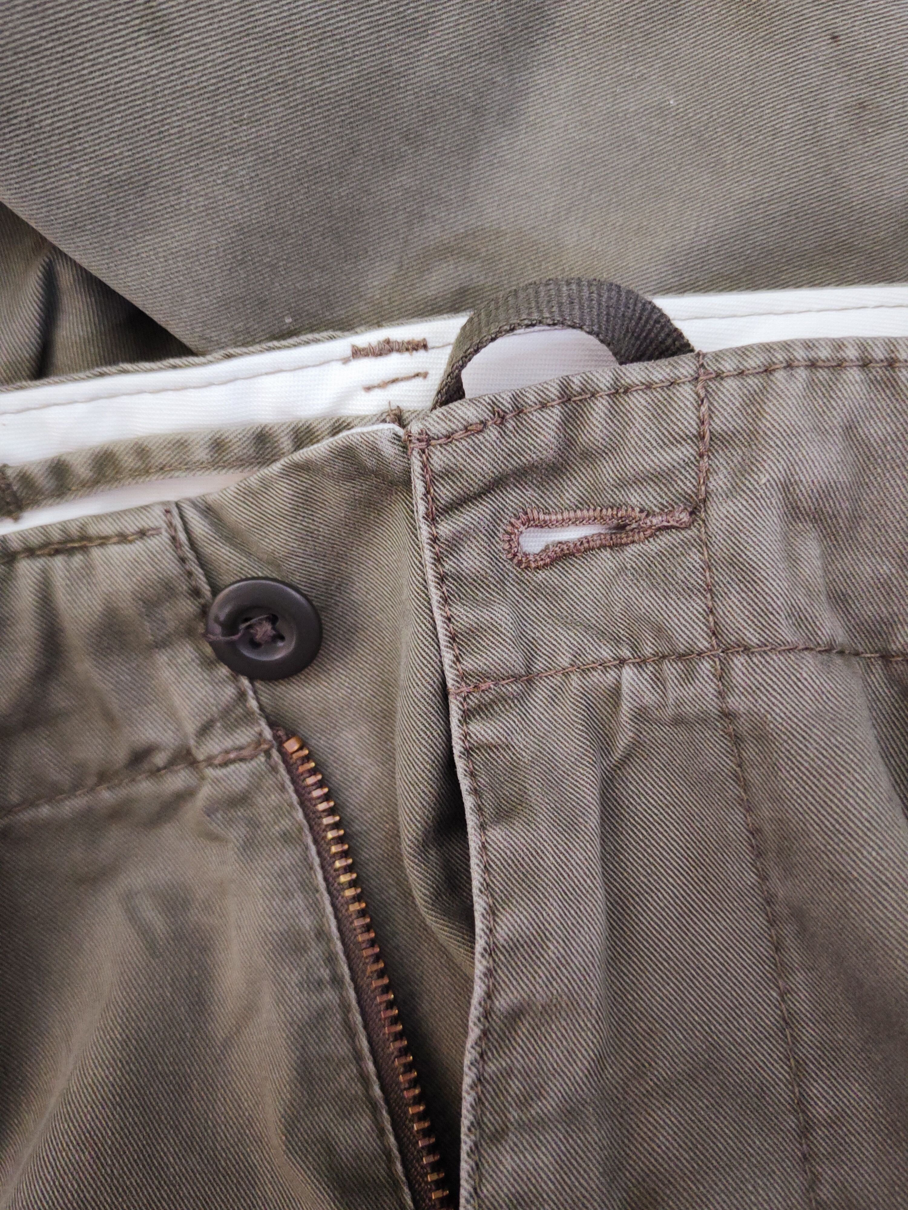 Japanese Brand Uniqlo Green Multipocket Tactical Cargo Pants #W213 Size US 35 - 12 Thumbnail