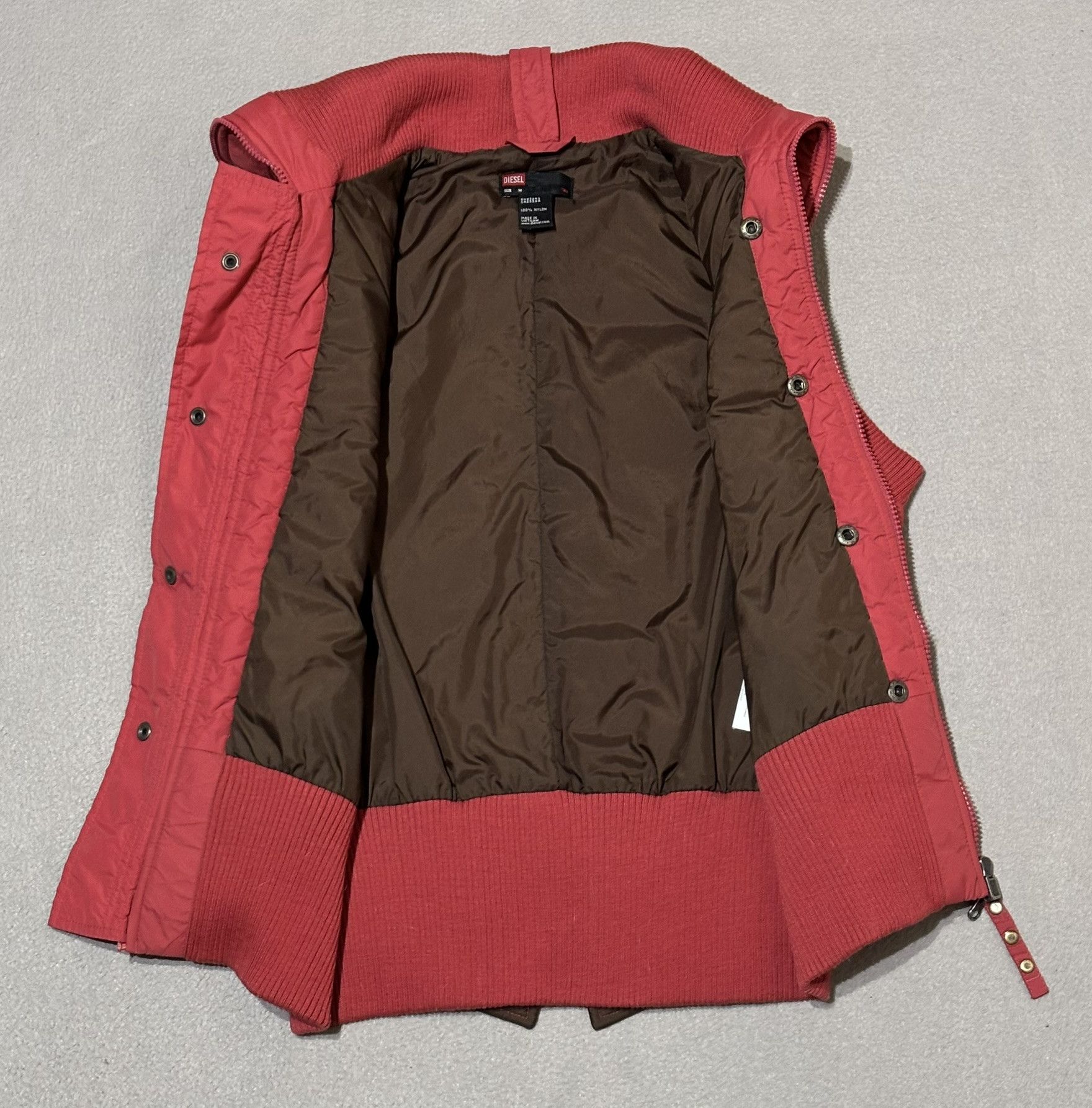 Diesel Diesel vest Red Medium Size M / US 6-8 / IT 42-44 - 14 Thumbnail
