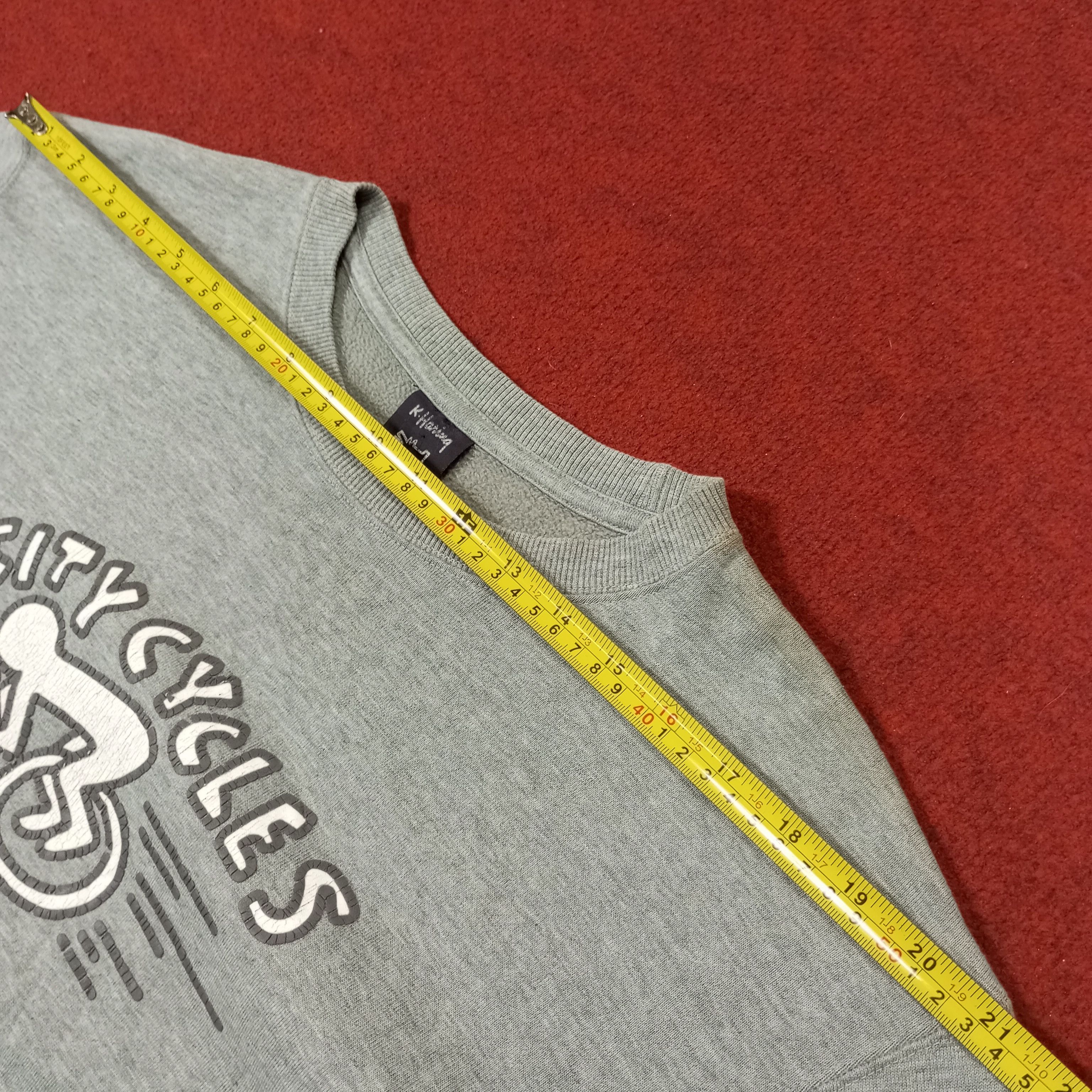 Keith Haring × Vintage Keith Haring City Cycles Design Sweatshirt Size US M / EU 48-50 / 2 - 12 Thumbnail