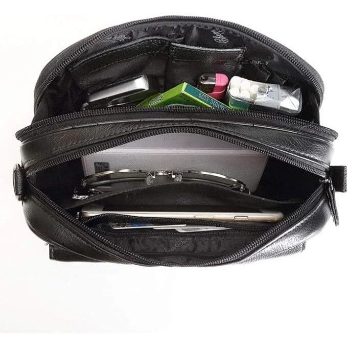 Other Leather Clutch Purse Wallet for Men Black Organizer Holder W Size ONE SIZE - 6 Thumbnail