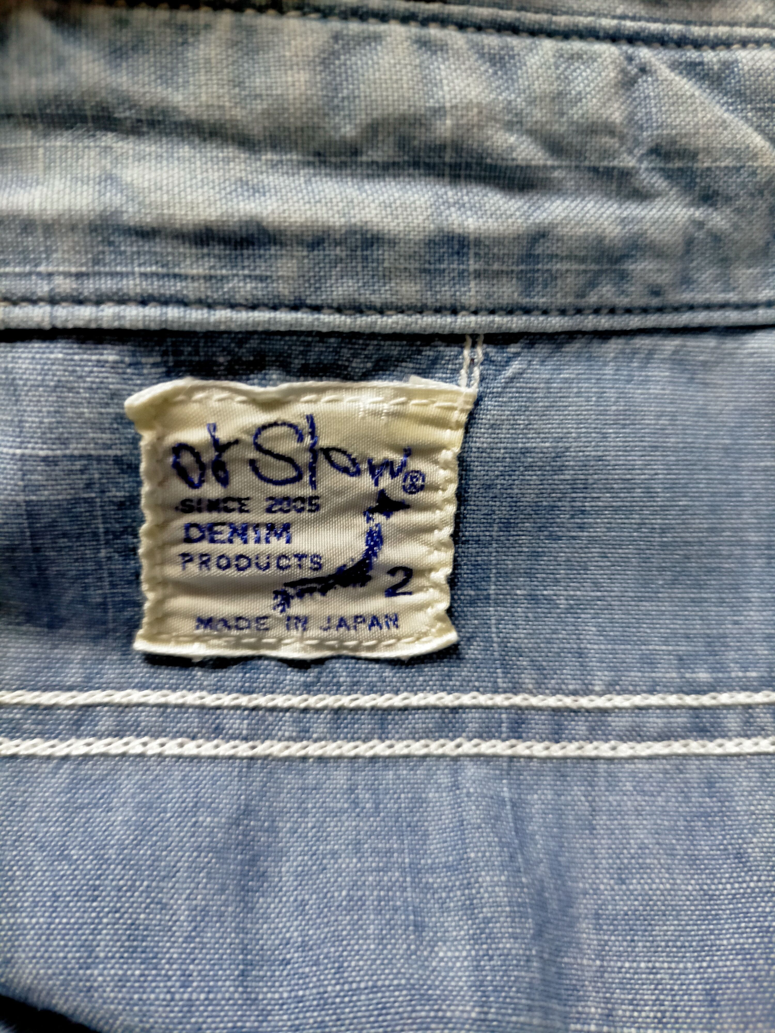 Orslow Made in japan Orslow Chambry Shirt Button ups Size US M / EU 48-50 / 2 - 13 Thumbnail