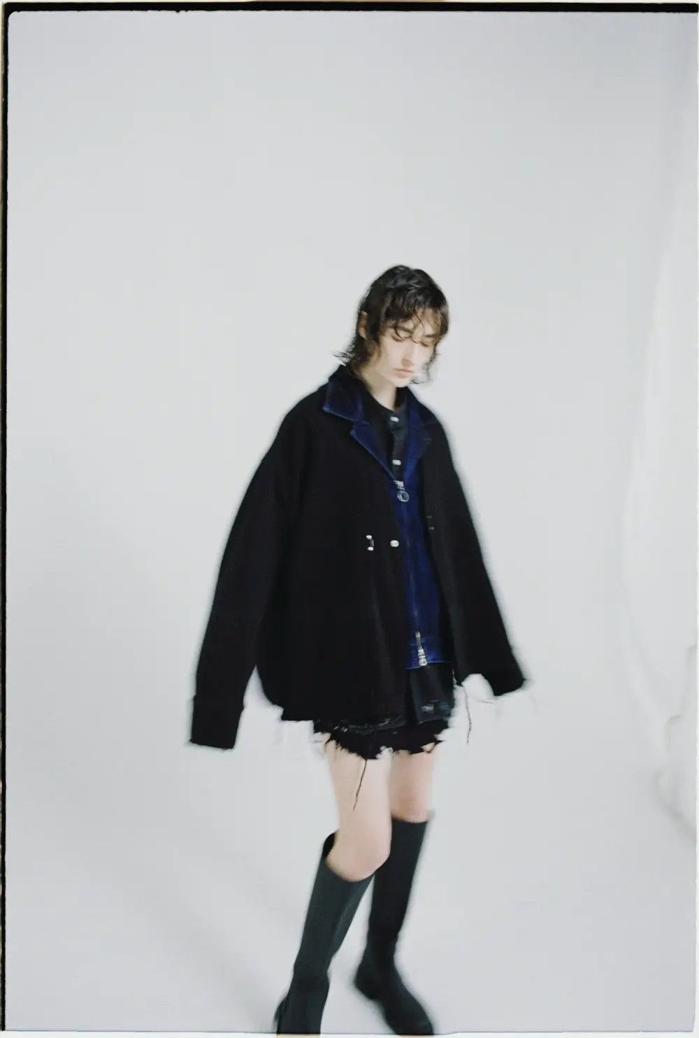 Other ANCELLM W/S COLLARLESS JACKET -BLACK Size US M / EU 48-50 / 2 - 1 Thumbnail