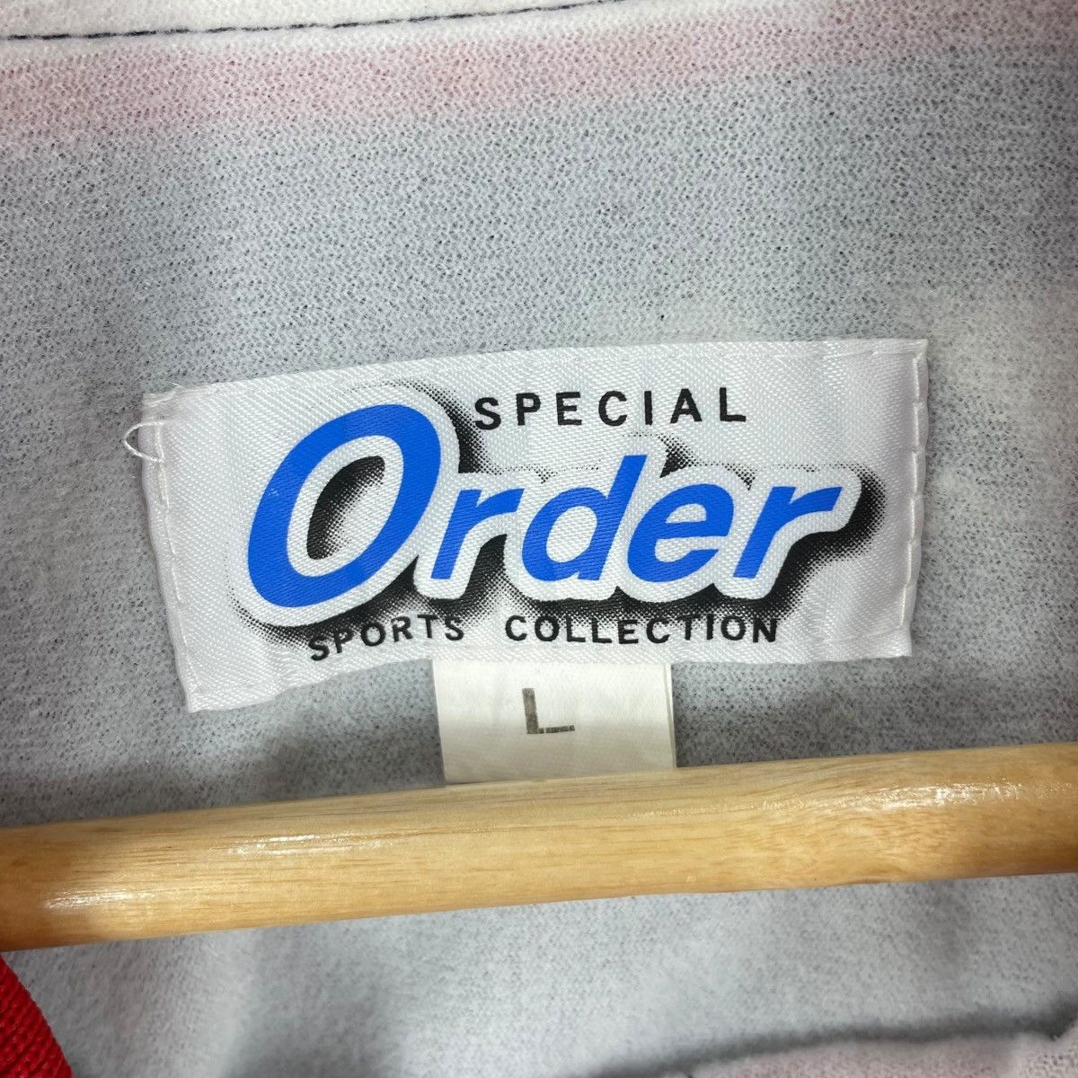 Japanese Brand Vintage Japan Baseball Team Half Zip Jacket Size US L / EU 52-54 / 3 - 9 Thumbnail