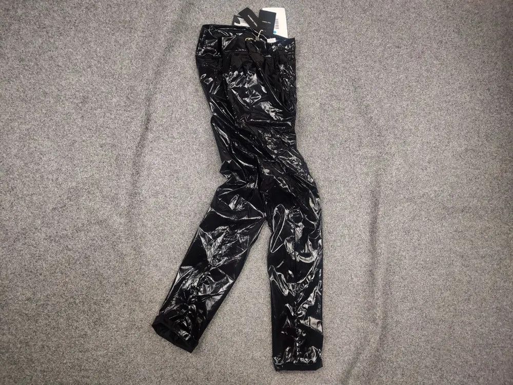 Dolce & Gabbana New Pants Shining lacquer Nylon Men Trouser