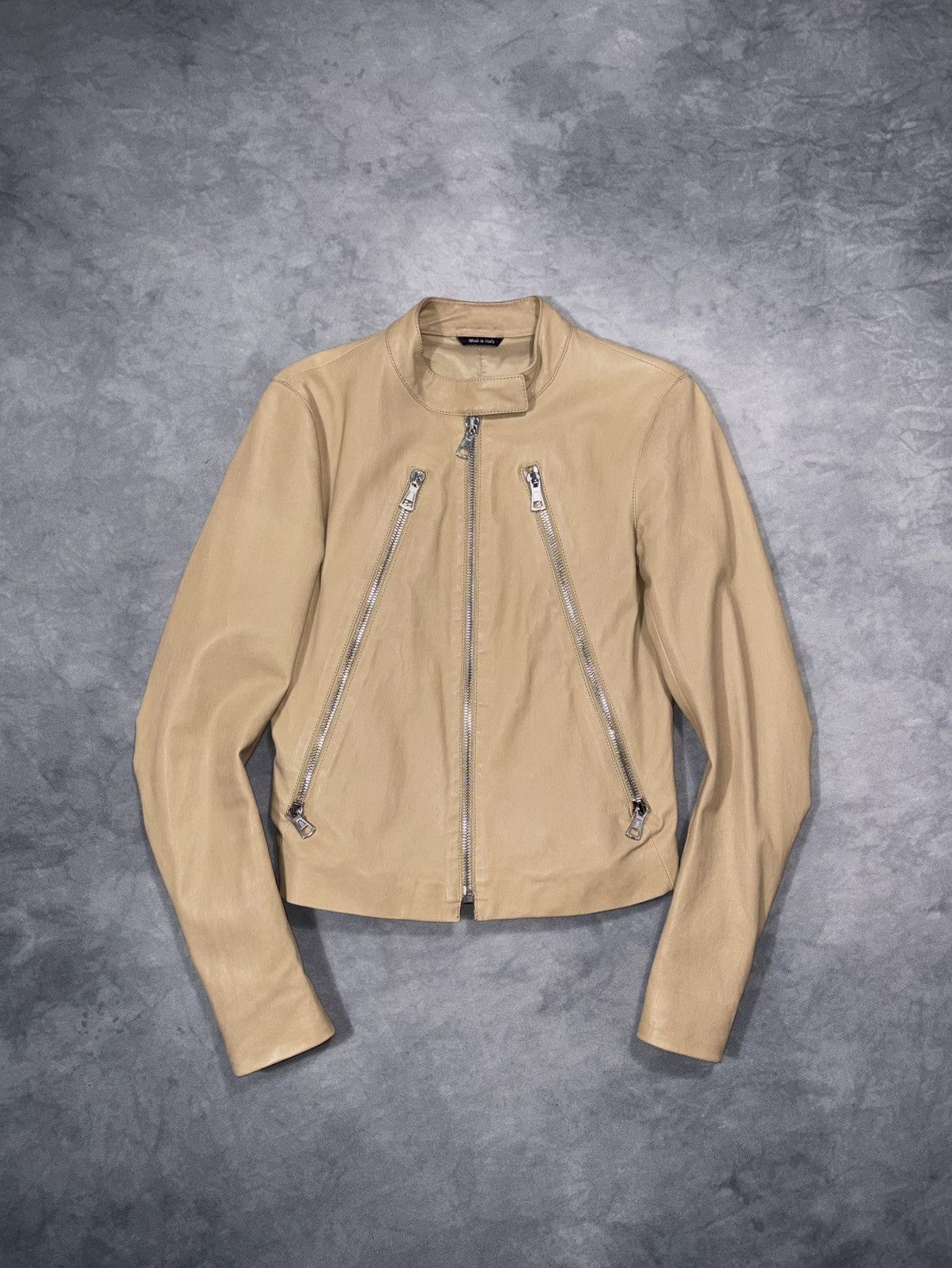 Maison Margiela Maison Margiela SS13 5 Zip Leather Jacket Size US S / EU 44-46 / 1 - 1 Thumbnail