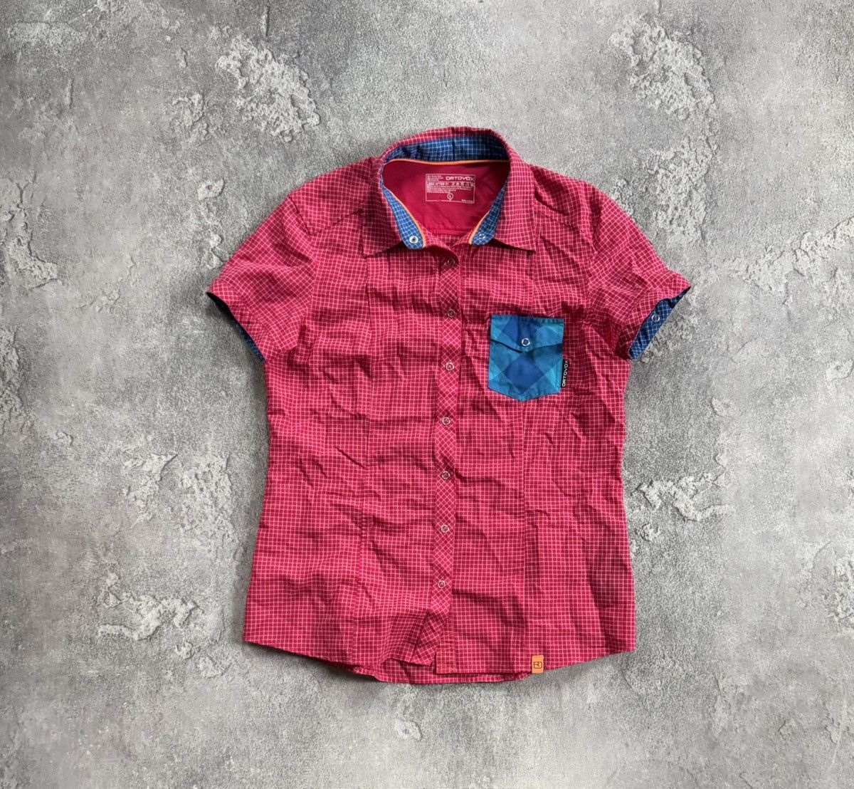 ORTOVOX Ortovox L/size chekered wmns shirt button up short sleeve Size L / US 10 / IT 46 - 7 Thumbnail