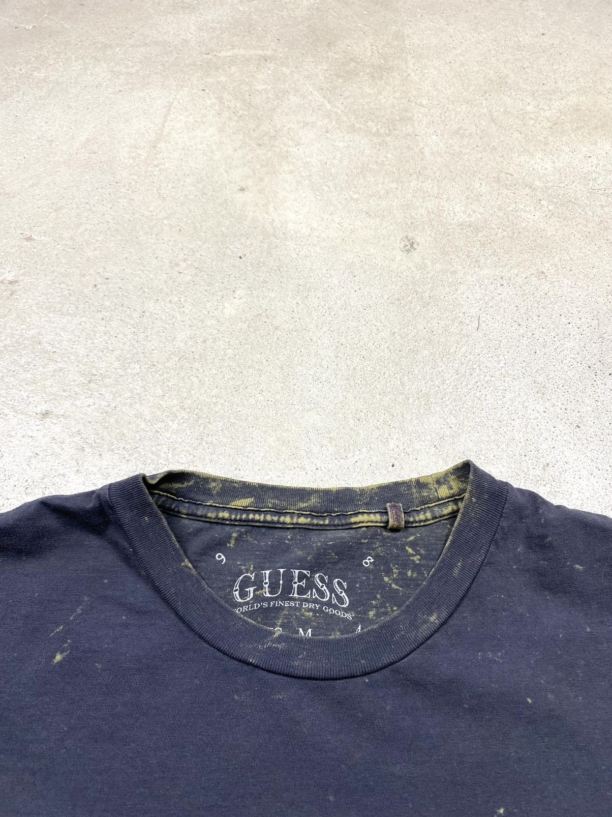 Guess Vintage Guess Scull Chain T Shirt Stonewash Y2K Hype Size US M / EU 48-50 / 2 - 7 Thumbnail