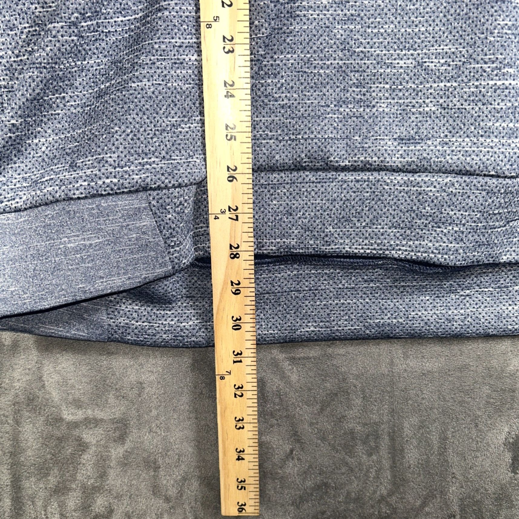 Vintage Greg Norman Mens 2XL Sweater Pullover 1/4 Zip Heathered Gray Golf Weather Casual Shirt Size US XXL / EU 58 / 5 - 4 Thumbnail