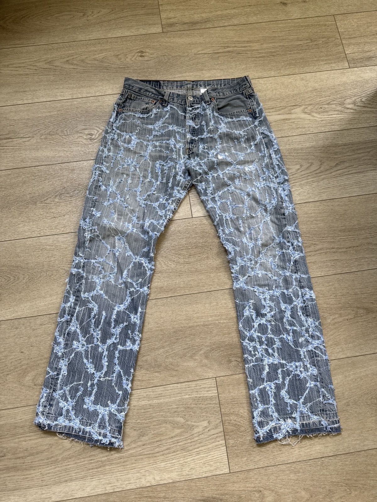 Ends Repair Ends Repair Custom Denim Size US 34 / EU 50 - 4 Thumbnail