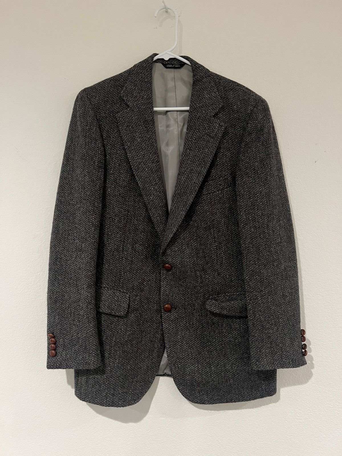 image of Chaps Ralph Lauren x Nordstrom 70's Nordstrom Chaps Blazer in Grey, Men's (Size Medium)