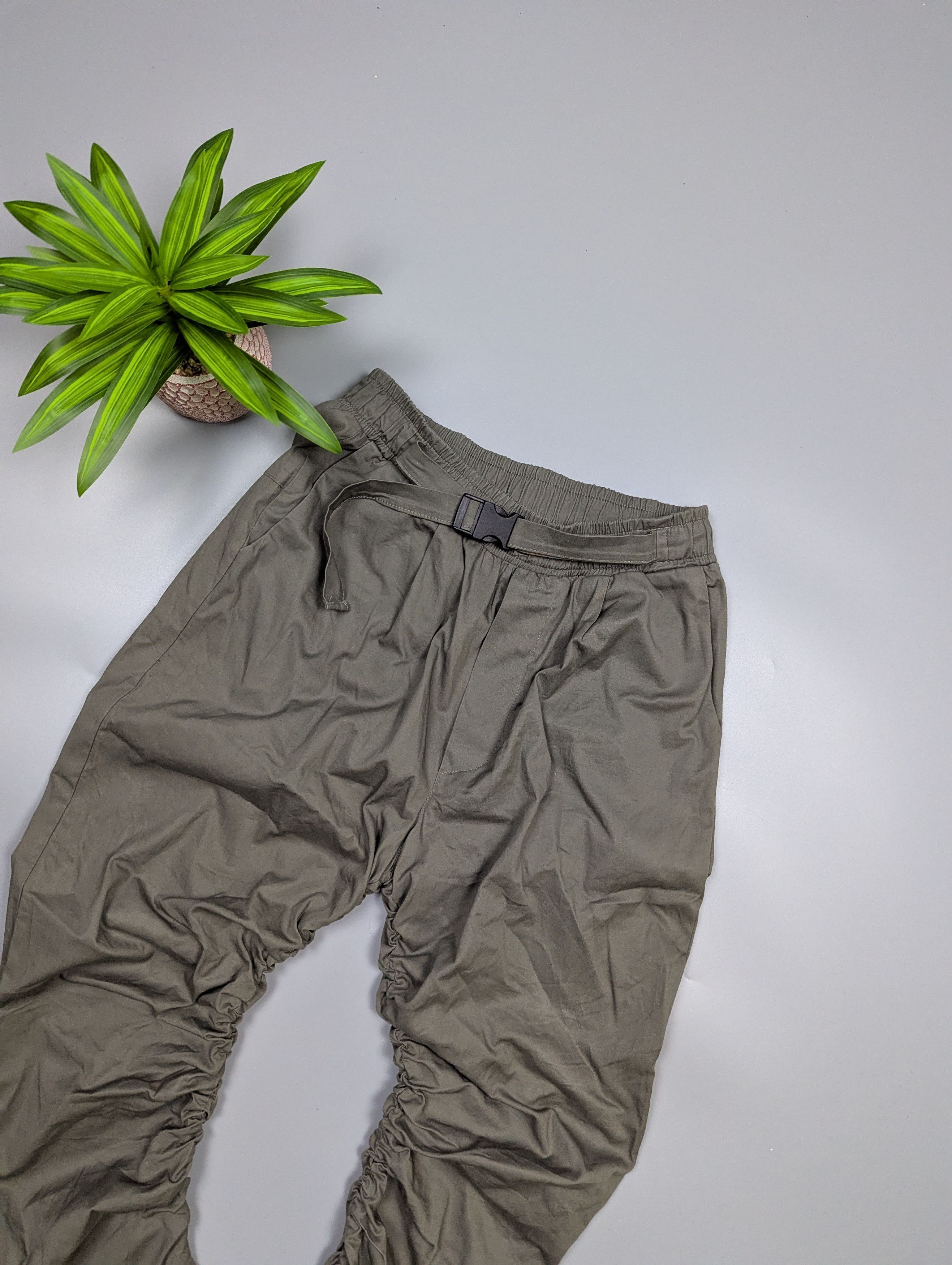 Hysteric Glamour Genius Men’s Loose Olive Green Army Cargo Pants Size M|L Size US 32 / EU 48 - 3 Thumbnail