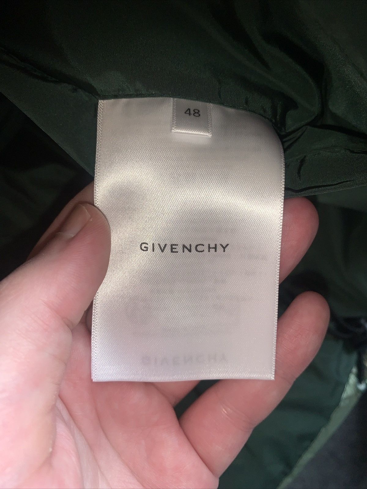 Givenchy Givenchy MMW Laminated Down Vest Forest Green Size 48 Medium Size US M / EU 48-50 / 2 - 8 Thumbnail