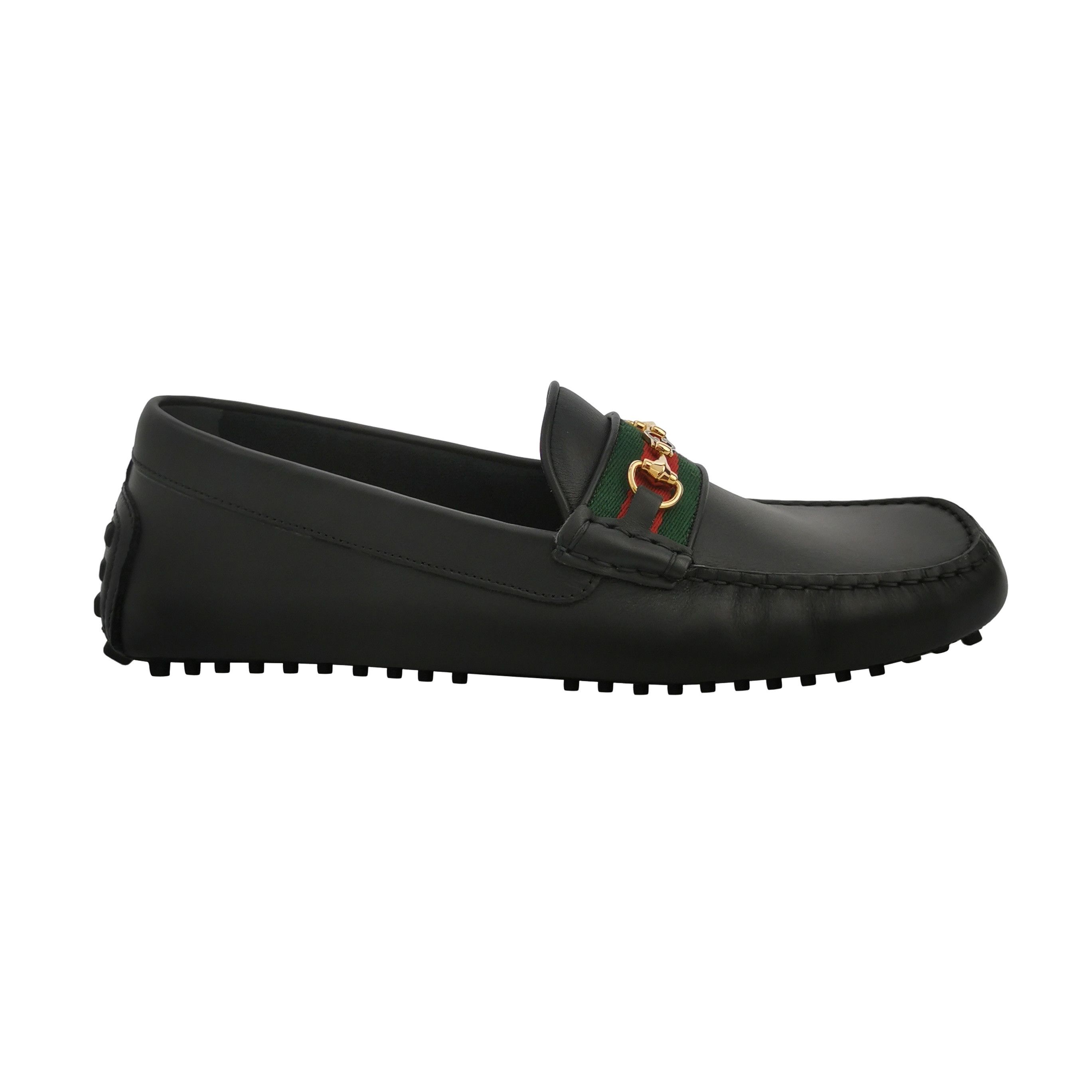 Gucci Gucci Horsebit Web Stripe Driving Shoes 43 Size US 10 / EU 43 - 1 Thumbnail