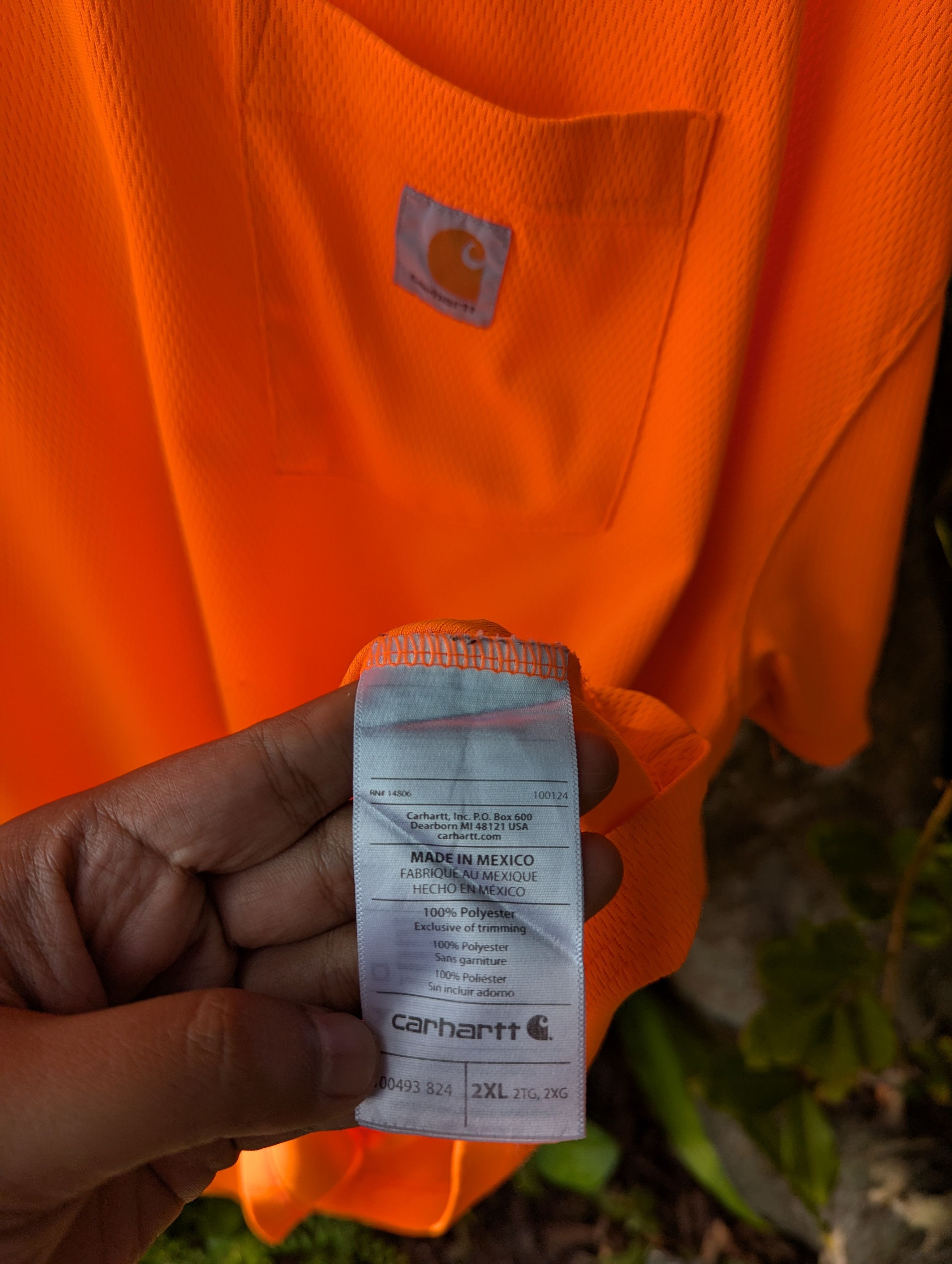 Carhartt Thrashed Carhartt Sunfaded Tshirt Size US XXL / EU 58 / 5 - 7 Thumbnail