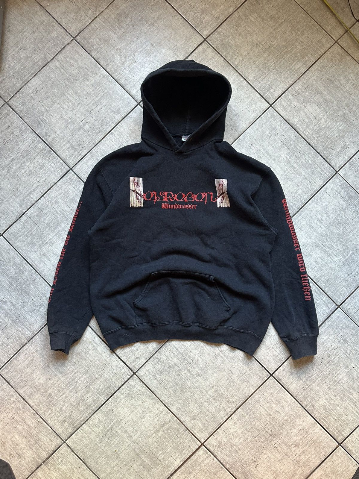 Band Tees RARE Vintage Eisregen Cradle Of Flight Mayhem Hoodie Size US XL / EU 56 / 4 - 3 Thumbnail