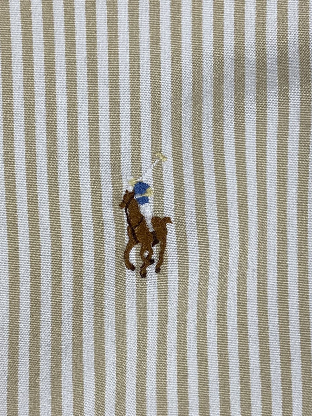 Designer × Polo Ralph Lauren × Vintage Vintage Polo Ralph Lauren Striped Designer Button Up Shirt Size US XL / EU 56 / 4 - 8 Thumbnail