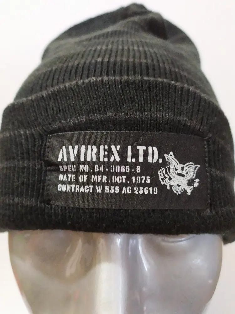 Avirex Avirex Patch Logo Beanie Hats Size ONE SIZE - 2 Thumbnail