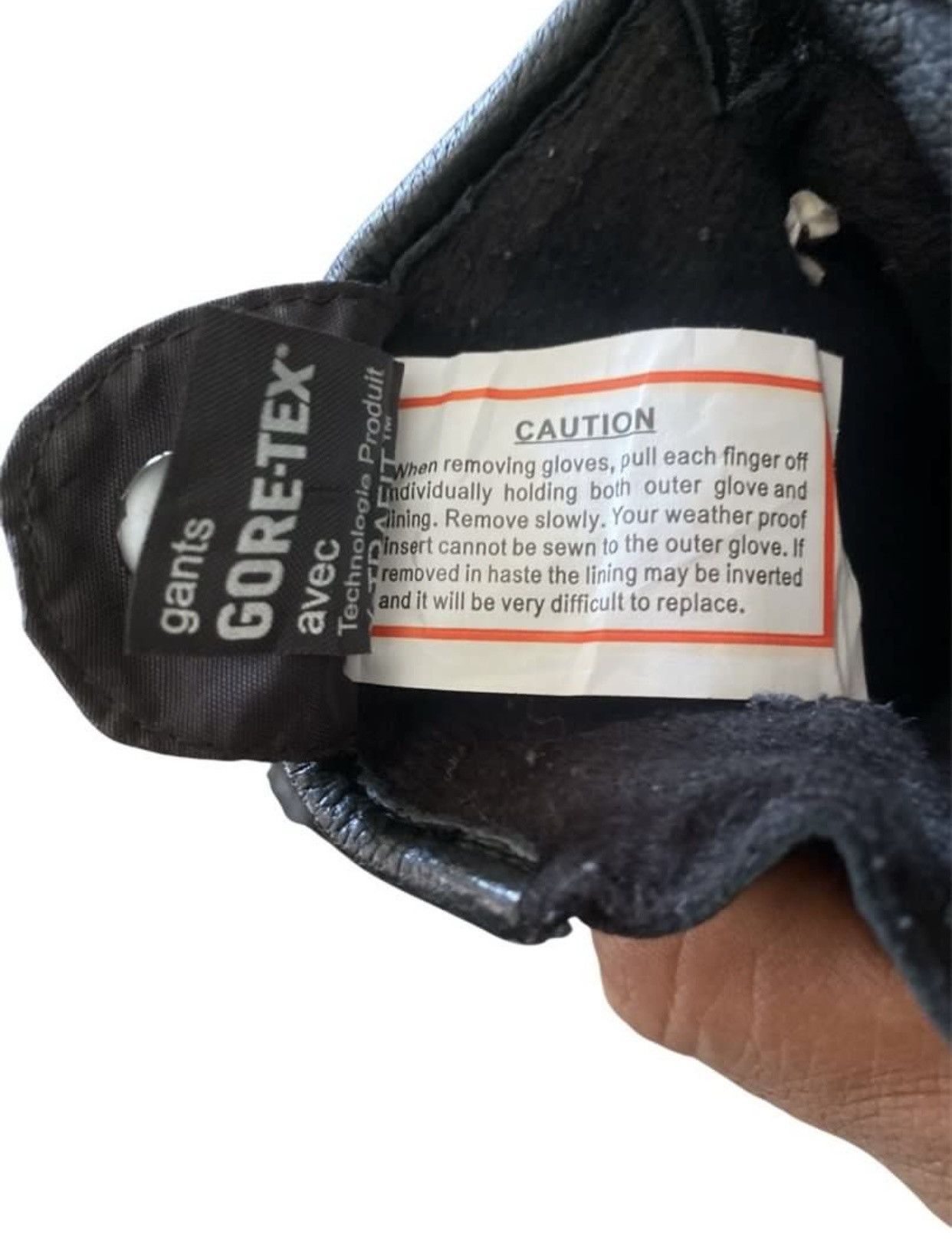 Volcom Volcom leather riding glove Size ONE SIZE - 4 Thumbnail