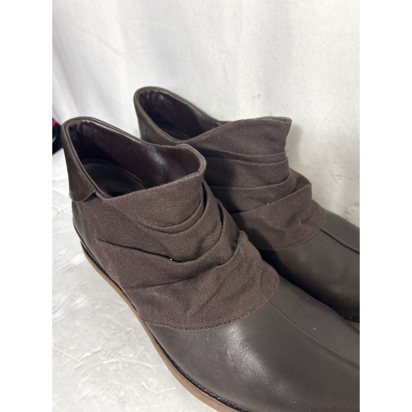 Merrell Merrell Adaline Bluff Bracken Ankle Boots Women Brown Leather 10 Boots Outdoor Casual Workwear Flat Heel Pull On 10 Size US 10 / IT 40 - 3 Thumbnail