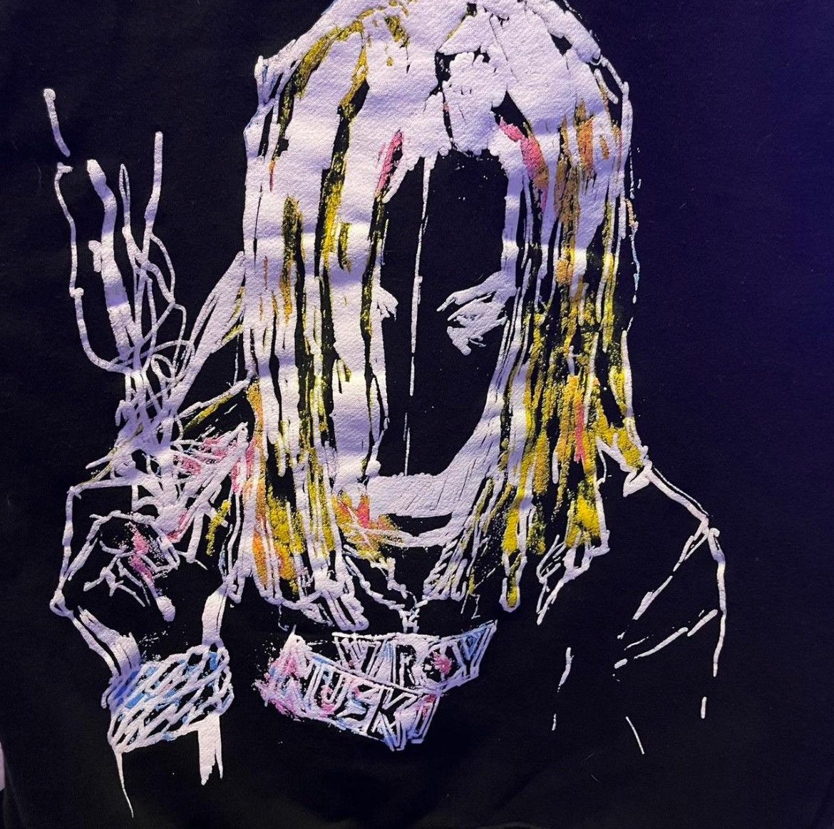 Revenge Revenge X Lil Durk painting hoodie Size US M / EU 48-50 / 2 - 4 Thumbnail