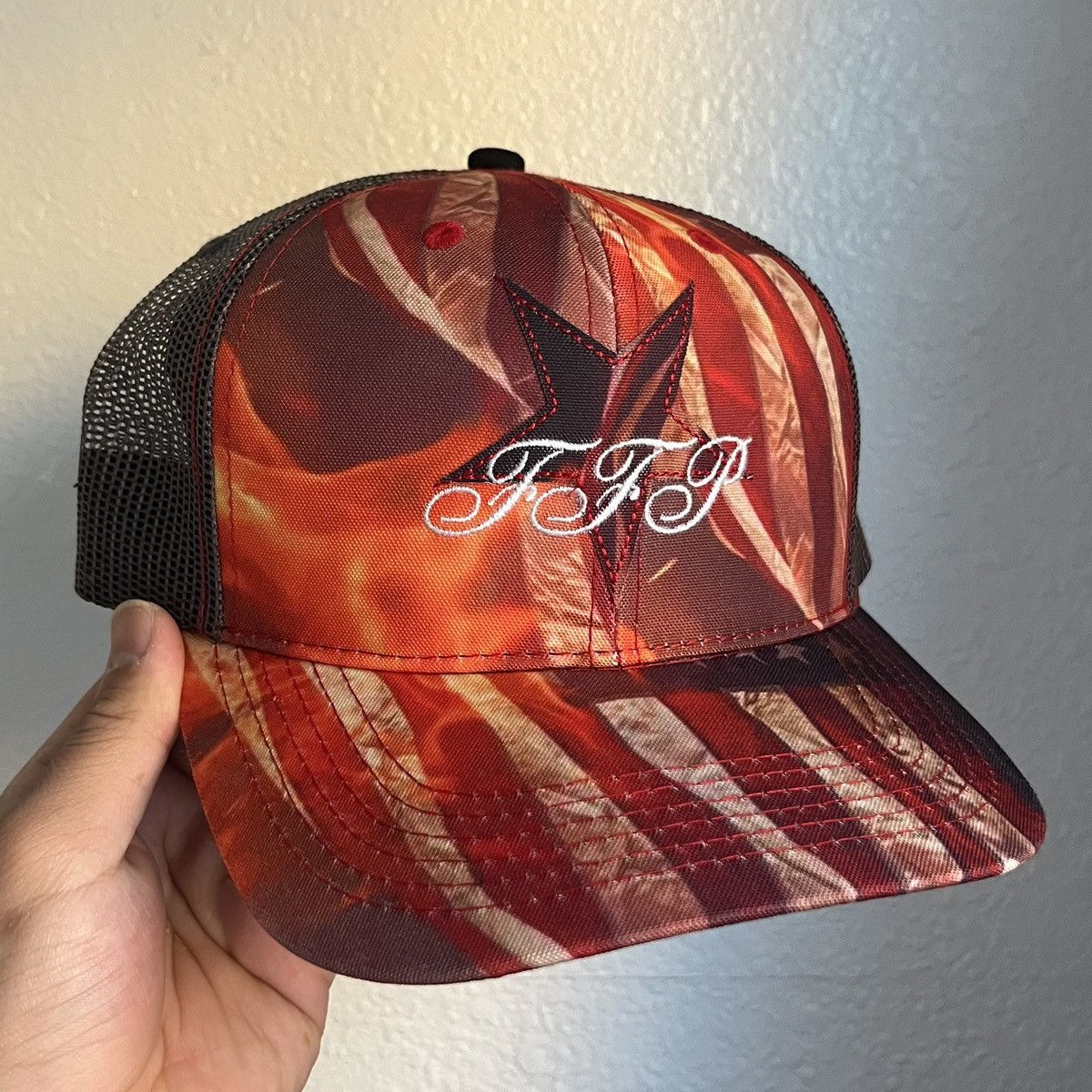 Fuck The Population 2025’ Fuck The Population FTP Pentagram Trucker Hat O/S Size ONE SIZE - 1 Thumbnail