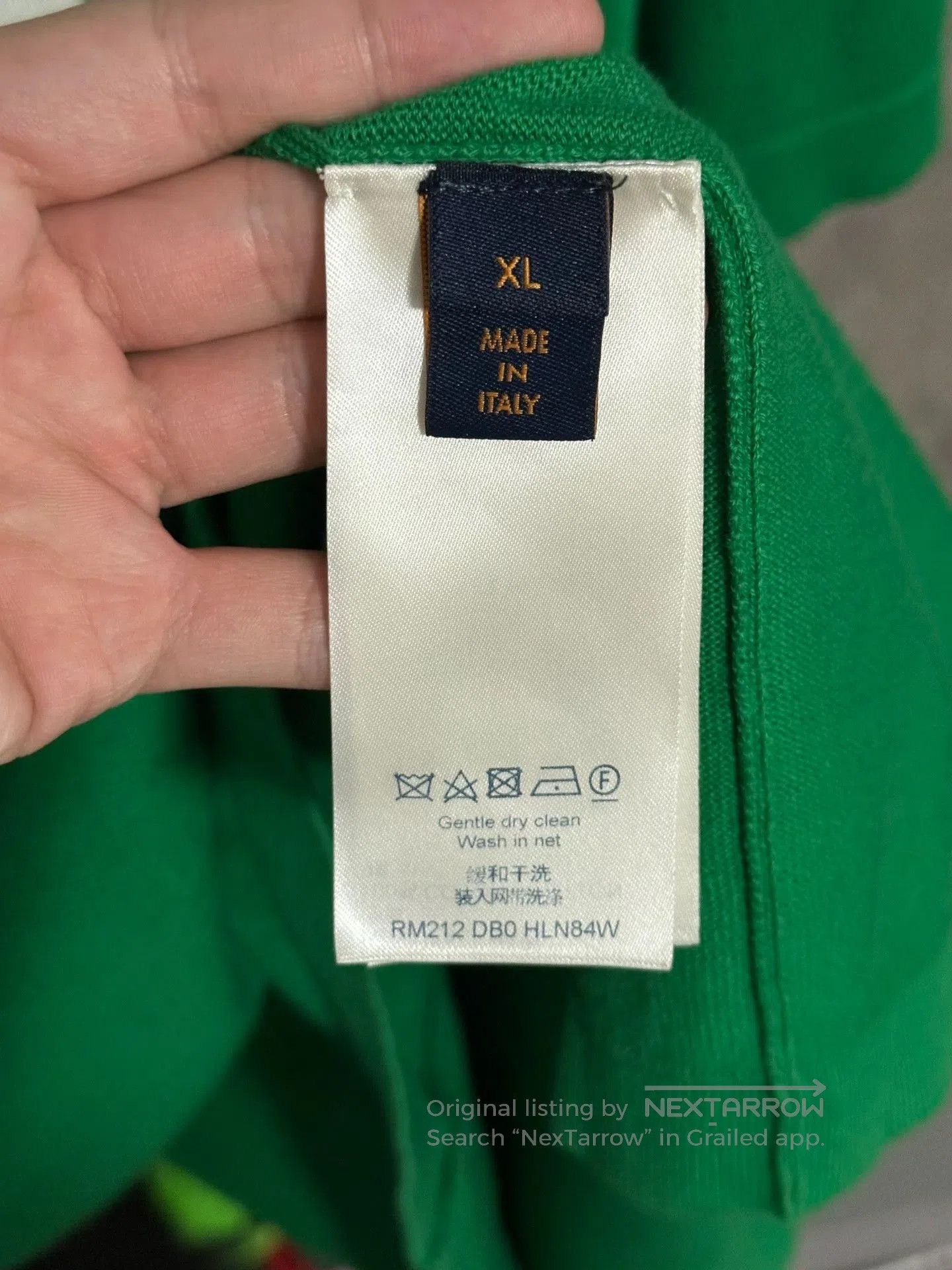 Louis Vuitton Louis Vuitton Knit Logo Short Sleeve T-shirt. Size US XL / EU 56 / 4 - 3 Thumbnail