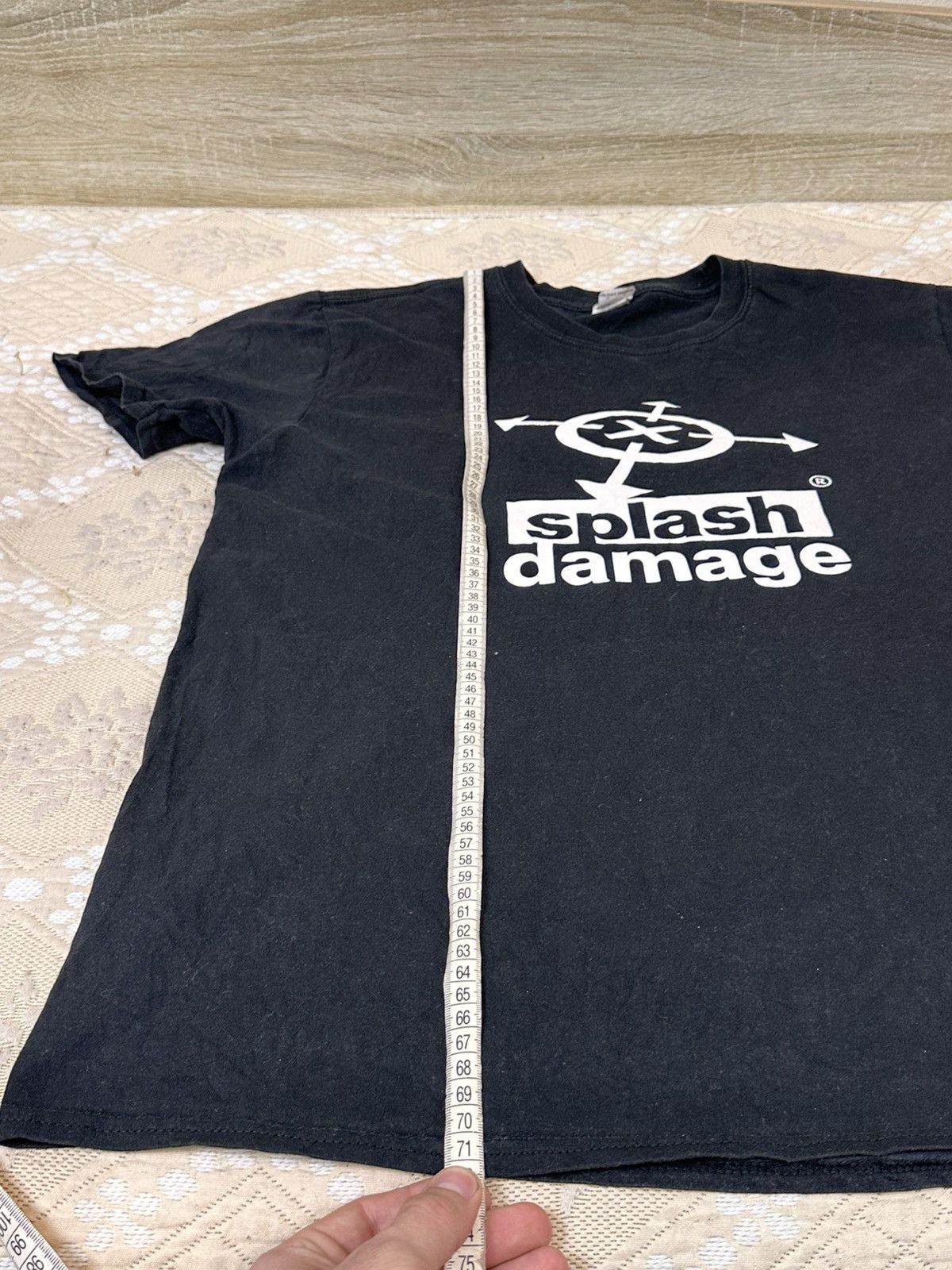 Vintage 🔥 Splash Damage Game T Shirt Playstation Rockstar Halo GTA Size US L / EU 52-54 / 3 - 8 Thumbnail