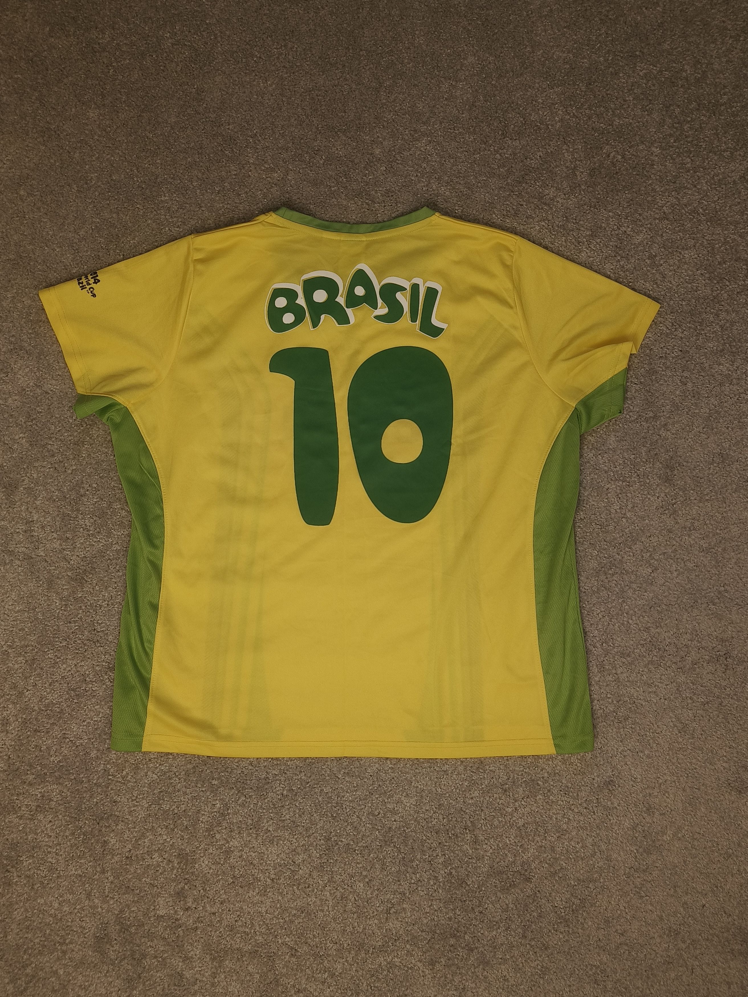 Other FIFA World Cup Brazil National Team Jersey #10 Yellow/Green Size US XL / EU 56 / 4 - 2 Thumbnail