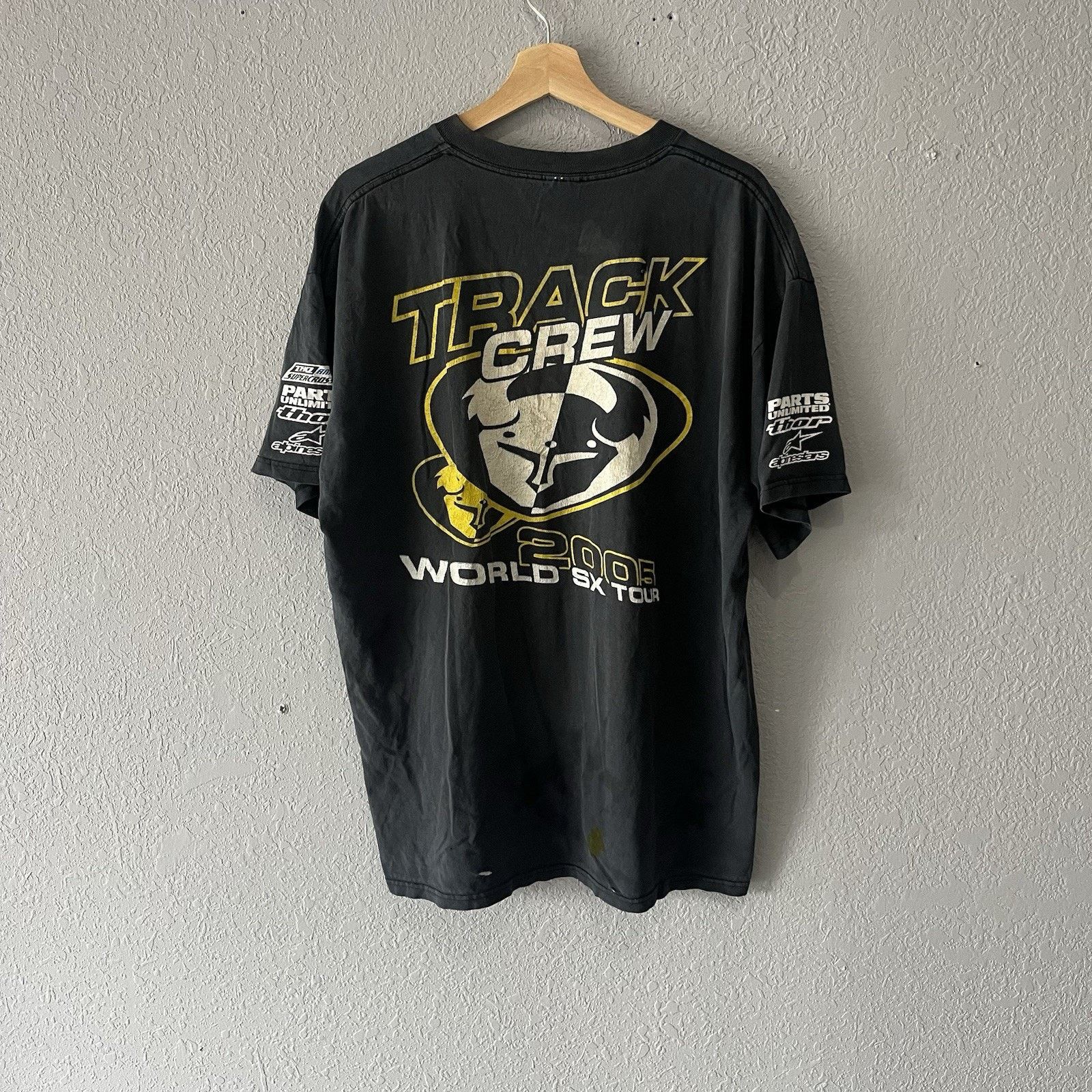 Vintage Vintage 2005 Pit Crew Racing Tshirt Men’s XL Fox Racing Dist Size US XL / EU 56 / 4 - 6 Thumbnail