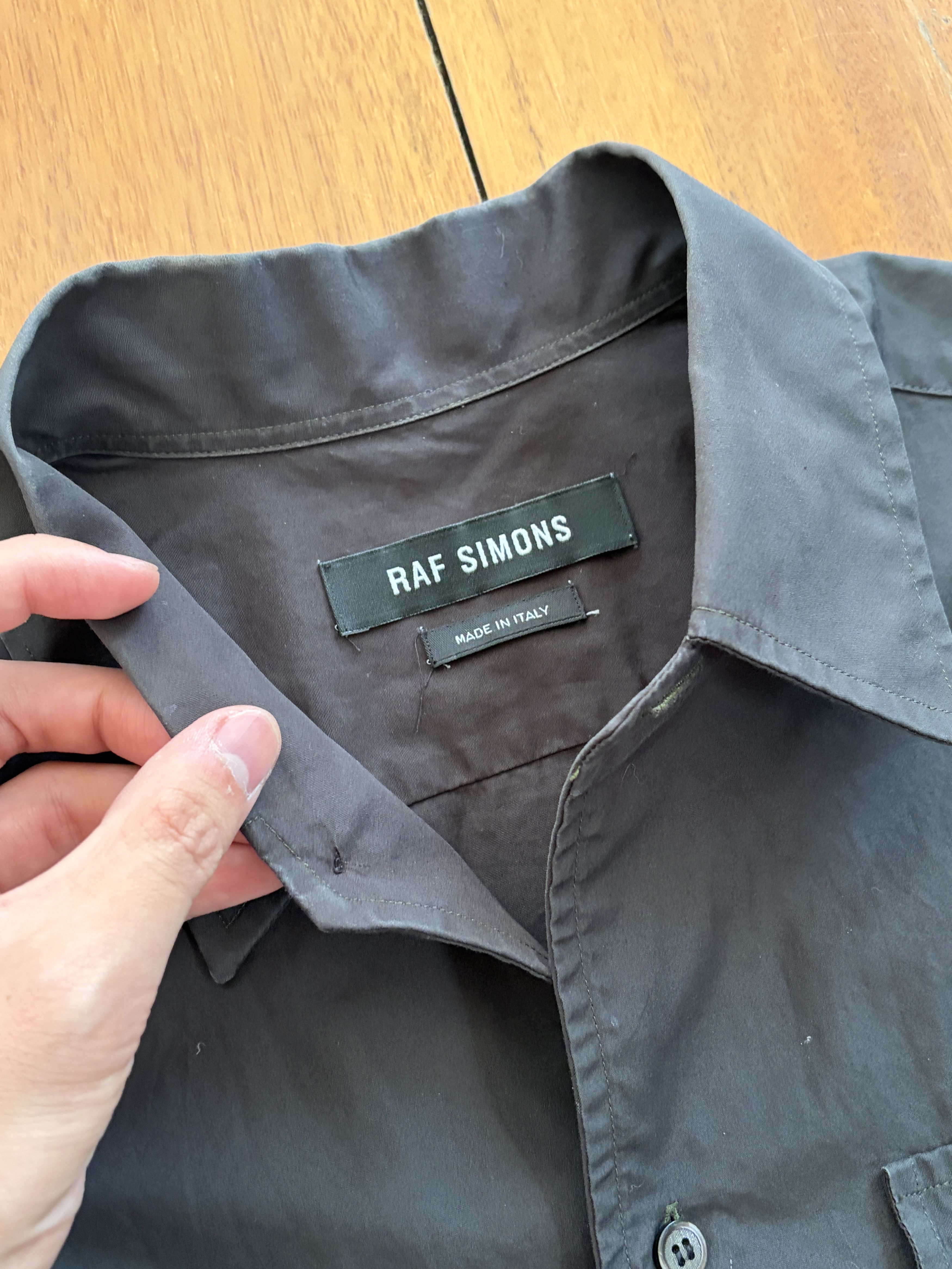 Raf Simons Raf Simons Military Button Up Size US S / EU 44-46 / 1 - 3 Thumbnail