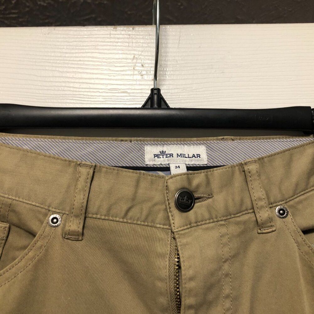 Peter Millar Peter Millar men's 67%cotton 30%modal casual pants 34/28 Size US 34 / EU 50 - 2 Thumbnail