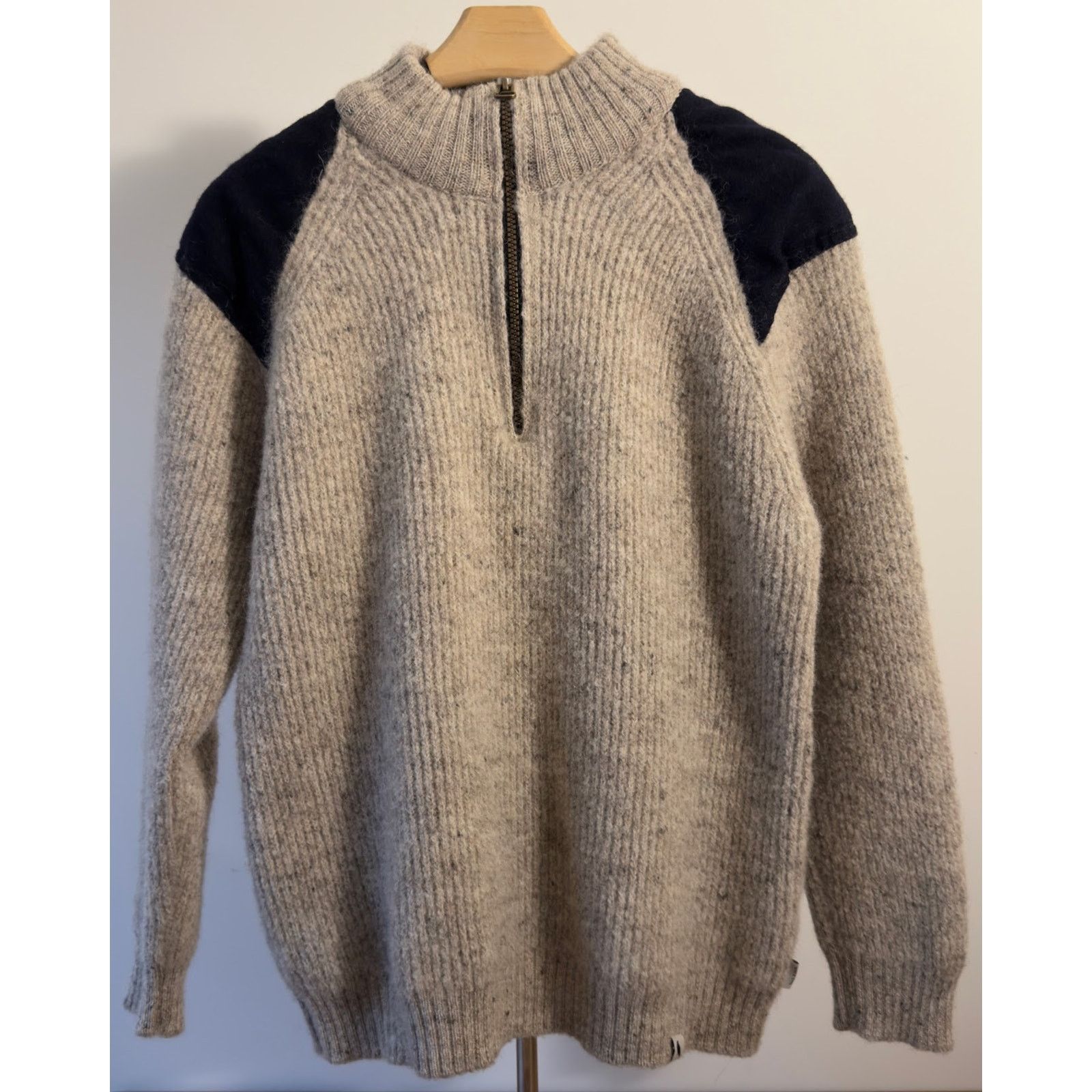 Peregrine Peregrine Bexley Quarter Zip Jumper - Wool - Large Size US L / EU 52-54 / 3 - 3 Thumbnail