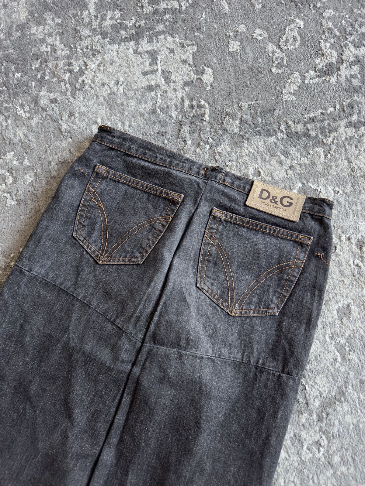 Dolce & Gabbana Vintage Dolce & Gabbana Denim Maxi Skirt D&G Size 28" / US 6 / IT 42 - 3 Thumbnail