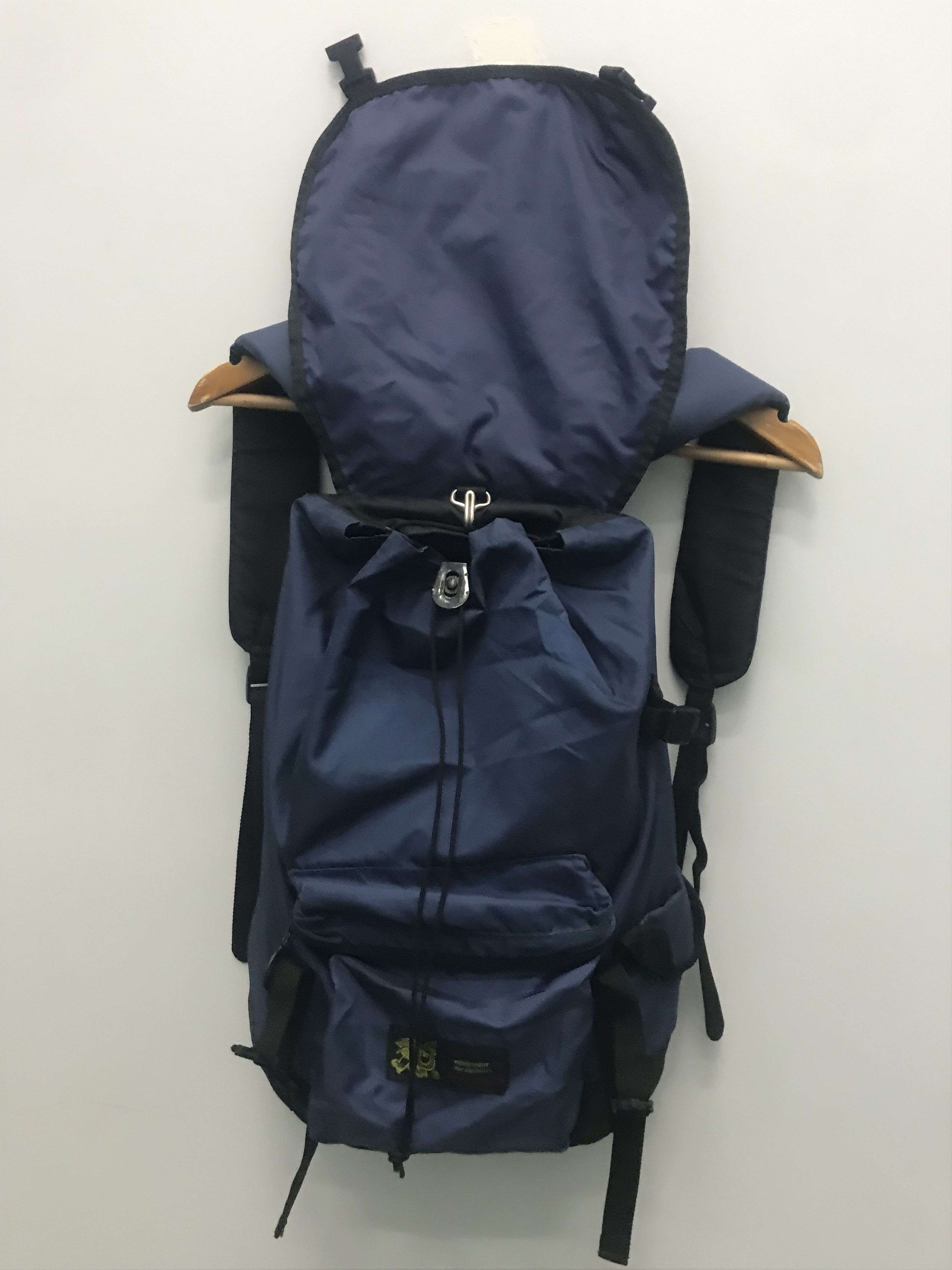 Patagonia × Vintage Vintage 80s 90s Chouinard Dragon Blue Black Backpack Bag Size ONE SIZE - 5 Thumbnail