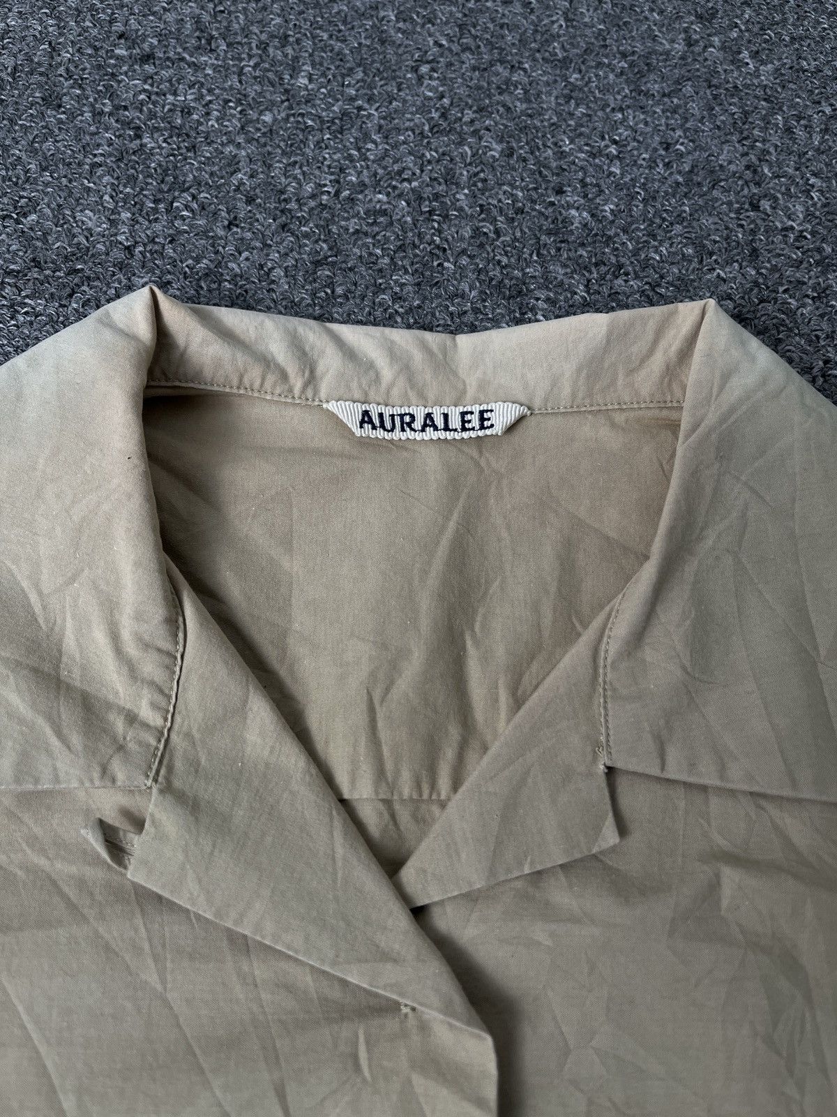 Auralee Auralee Button Up Collar Shirt Size US M / EU 48-50 / 2 - 3 Thumbnail