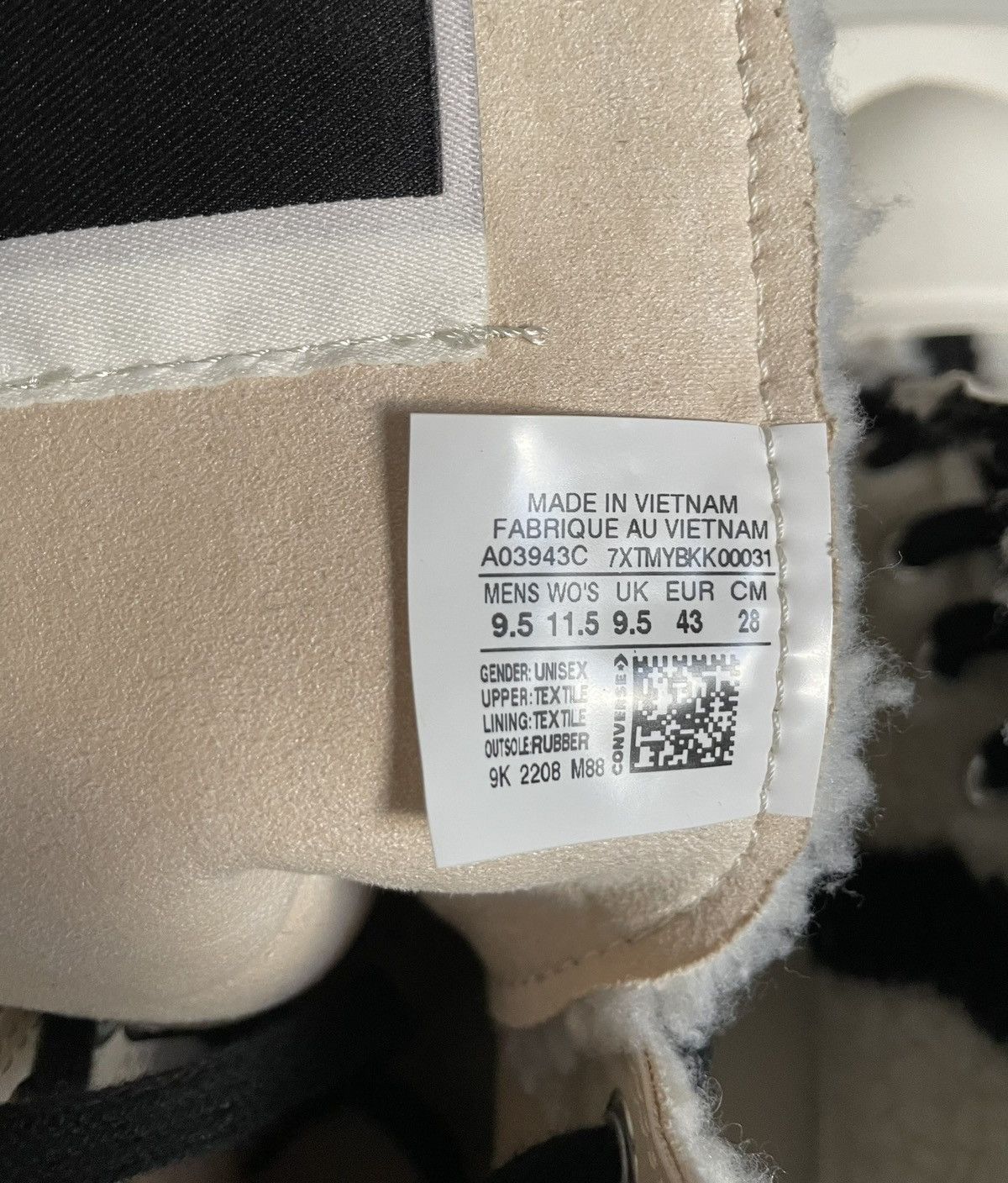 Converse × Rick Owens Drkshdw Rick Owens DRKSHDW Converse TURBODRK Hi Top New Size 10 Size US 9.5 / EU 42-43 - 10 Thumbnail