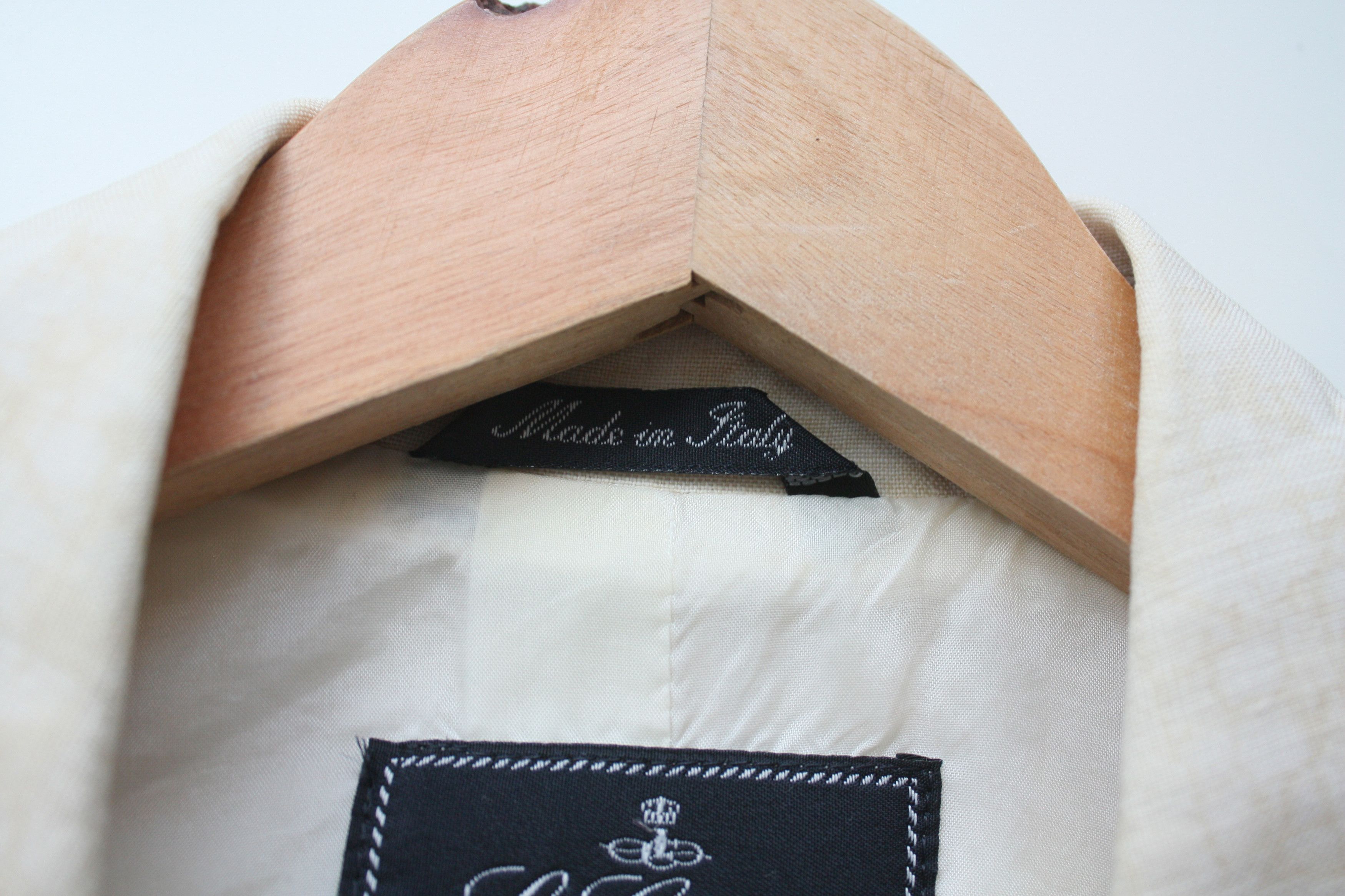 Les Copains Les Copains Linen Beige Suite Blazer Skirt Made In Italy Size M / US 6-8 / IT 42-44 - 10 Thumbnail