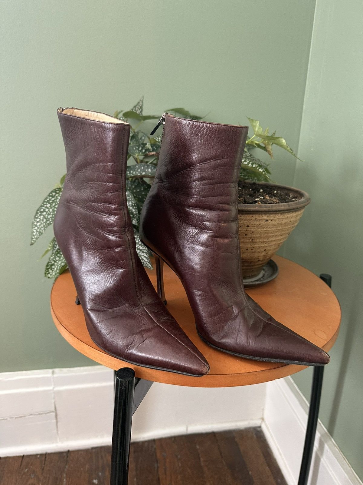 Jimmy Choo VINTAGE Jimmy Choo Ankle Stiletto Boots Size US 9 / IT 39 - 2 Thumbnail
