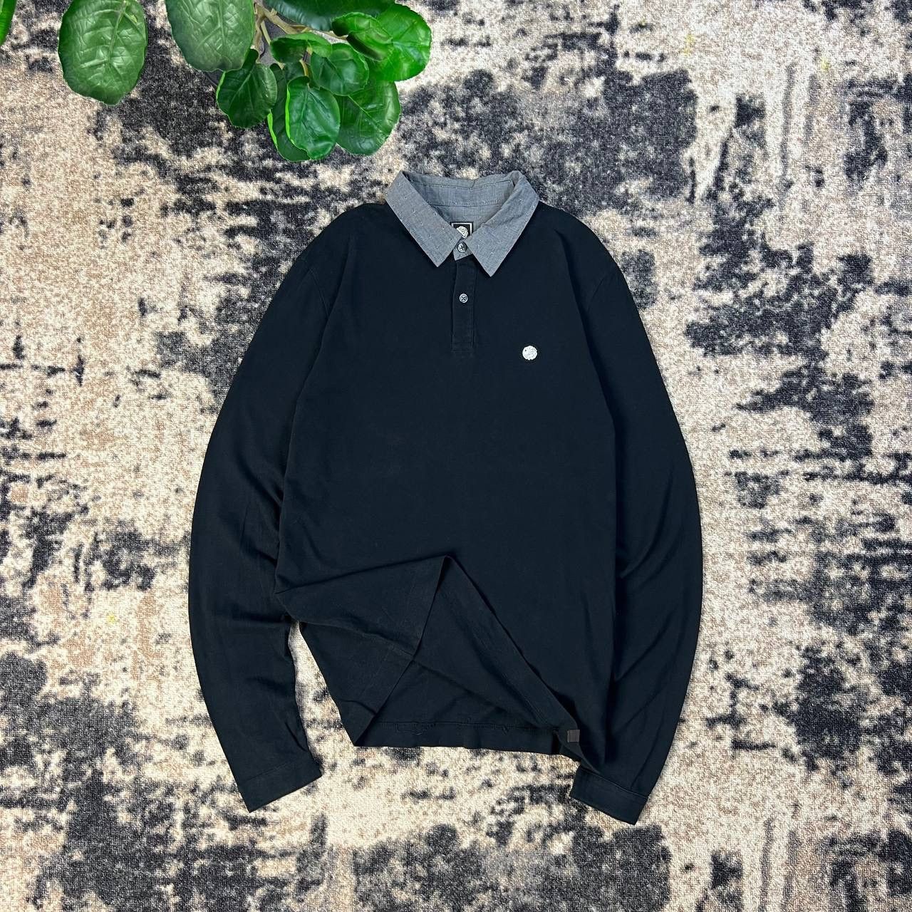 Pretty Green Pretty Green Mini Logo Luxury Rugby Longsleeve Size US M / EU 48-50 / 2 - 1 Thumbnail
