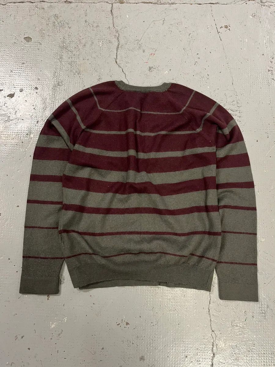 Daniele Alessandrini 2000s Daniele Alessandrini Grey & Purple Wool Sweater Size S / US 4 / IT 40 - 7 Thumbnail