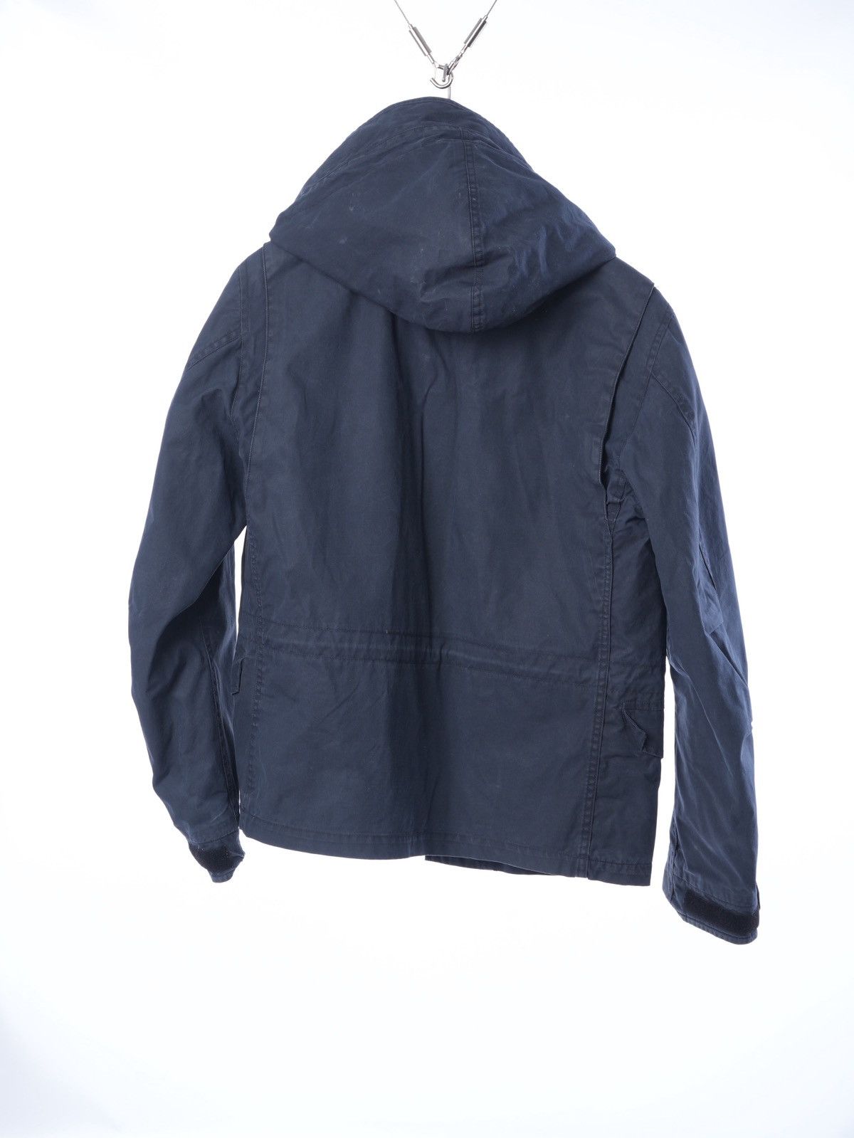 Stone Island Vintage Stone Island Denims Hooded Jacket Made In Italy Size US L / EU 52-54 / 3 - 12 Thumbnail